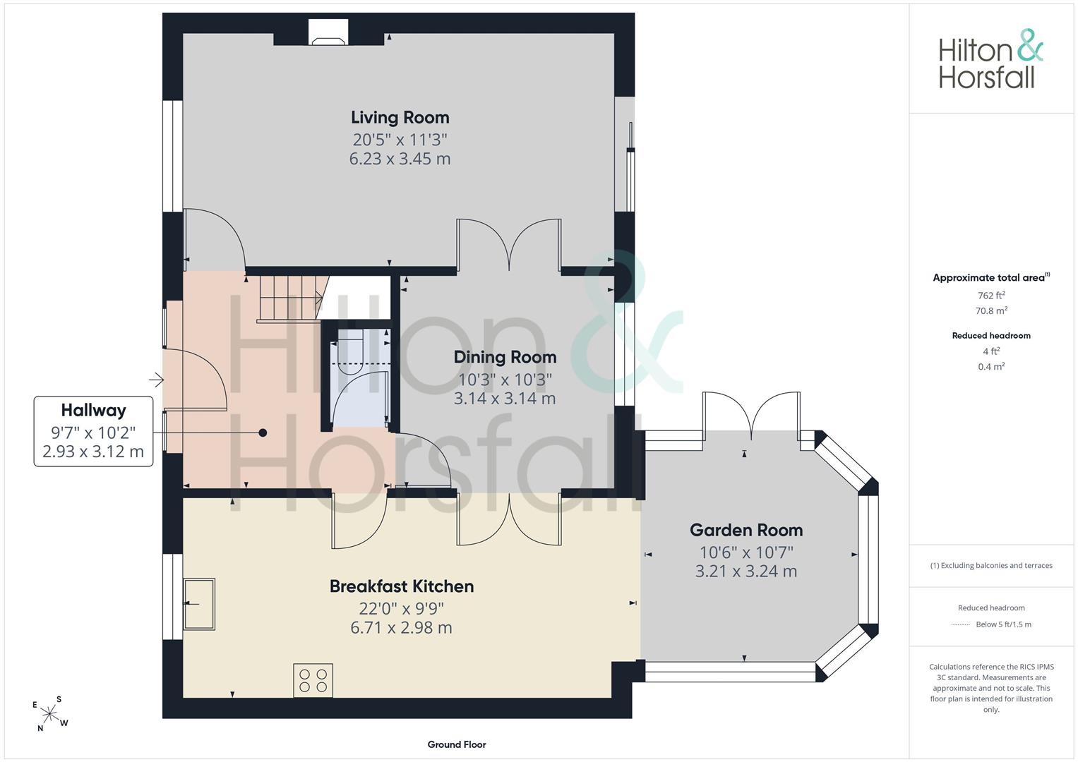 3, The Orchard, Barrowford floorplan