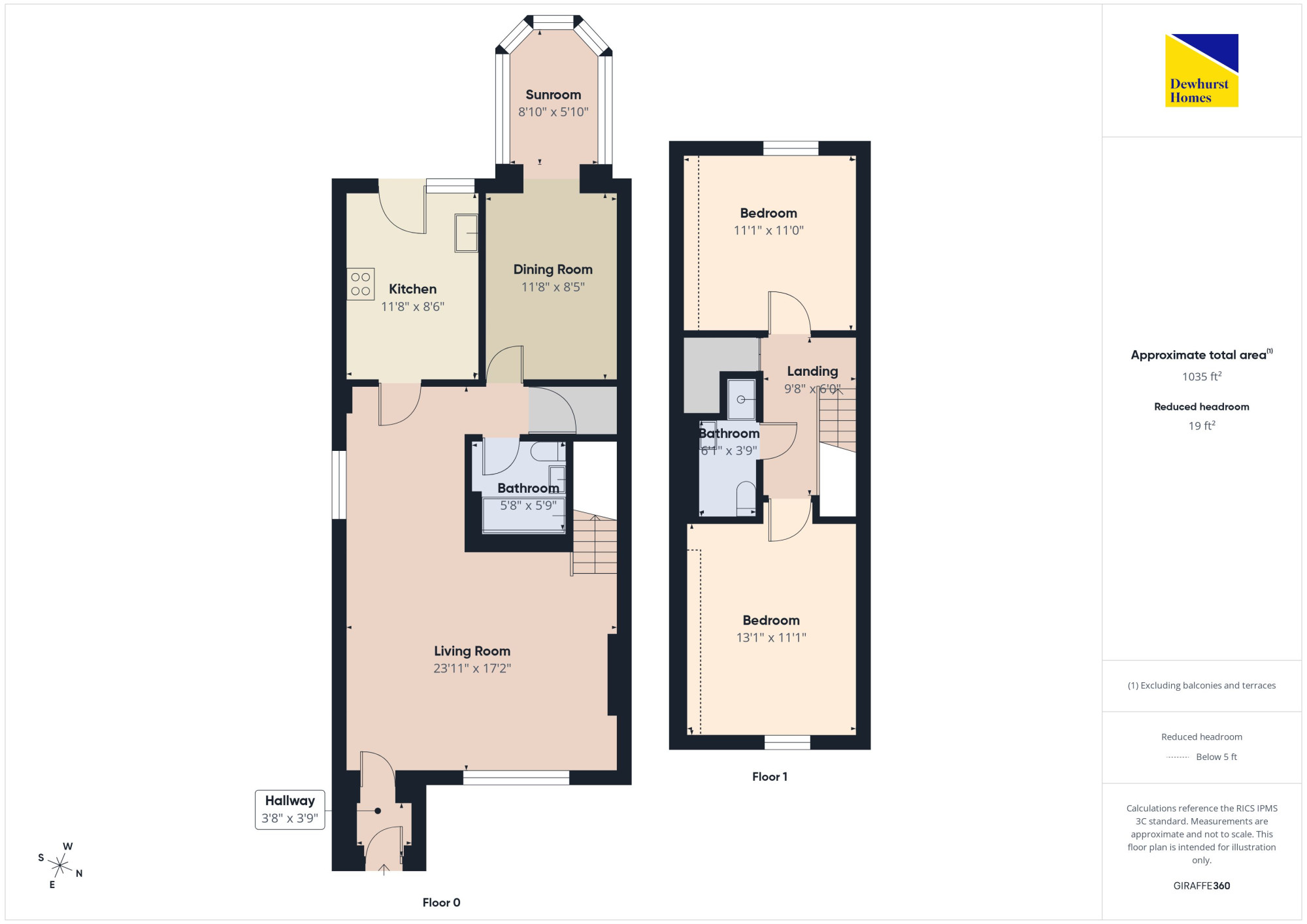 5, Brickhouse Gardens, Chipping floorplan