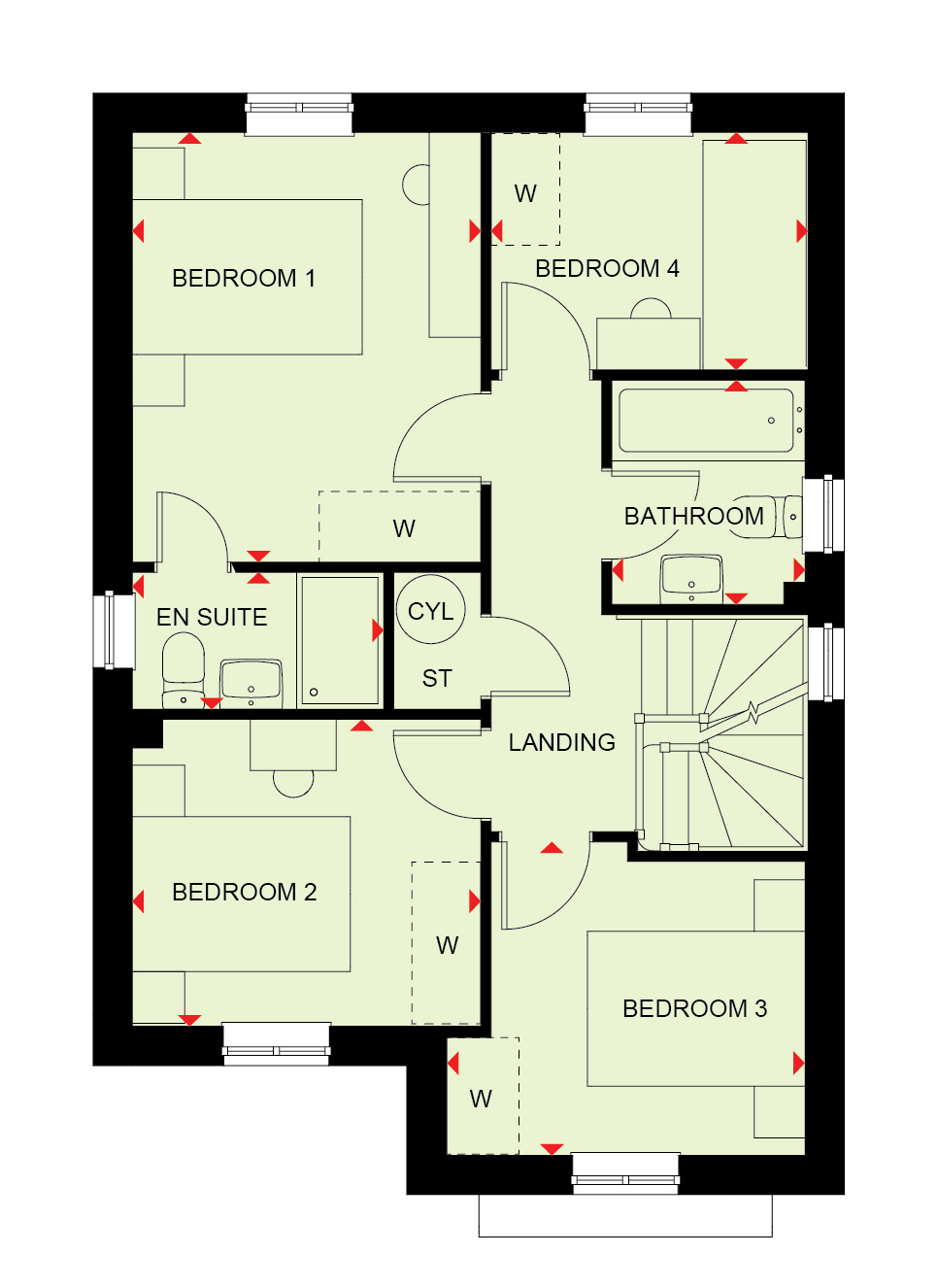 H9206312, Hawking Close, Aylesford floorplan