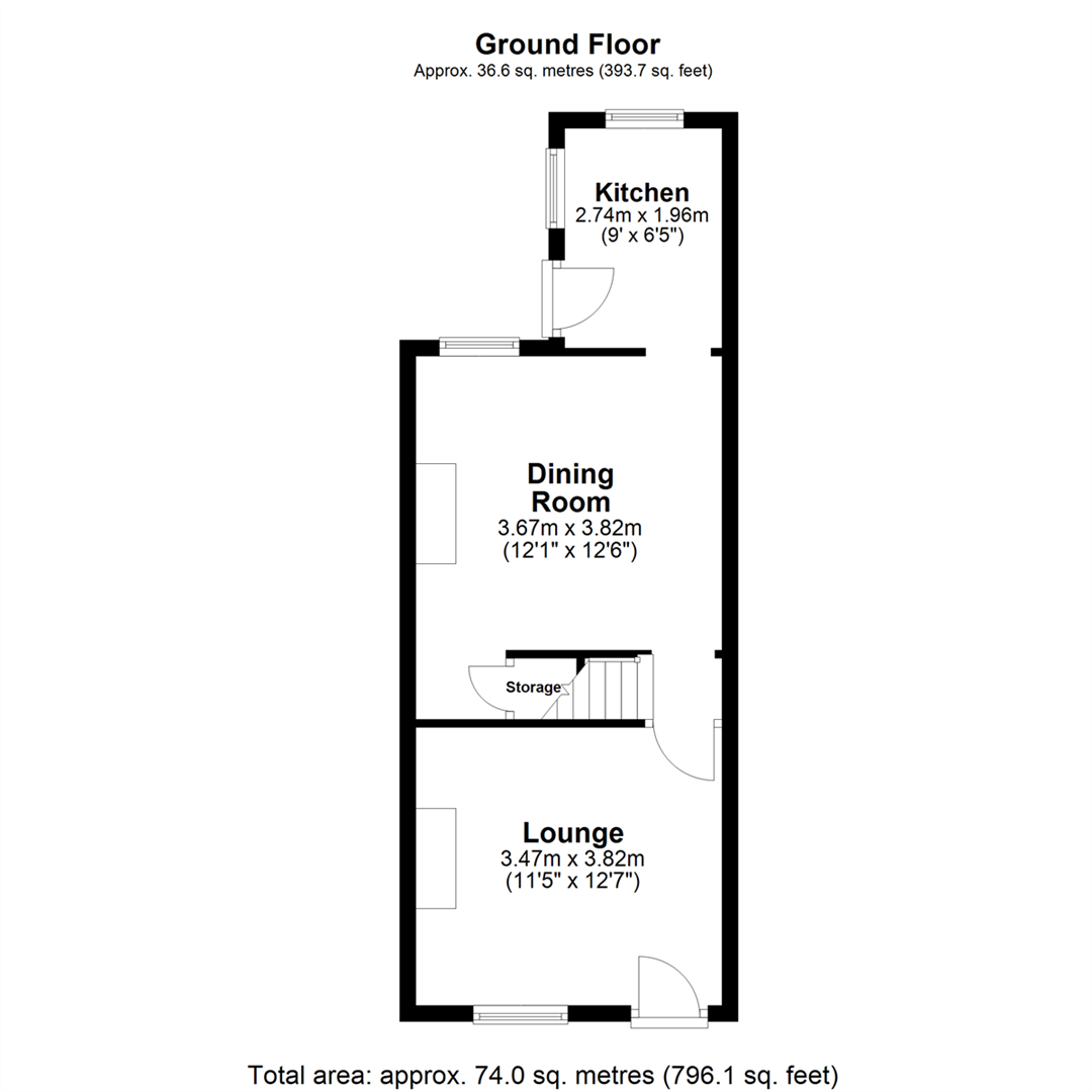 67, Gordon Street, Goole floorplan