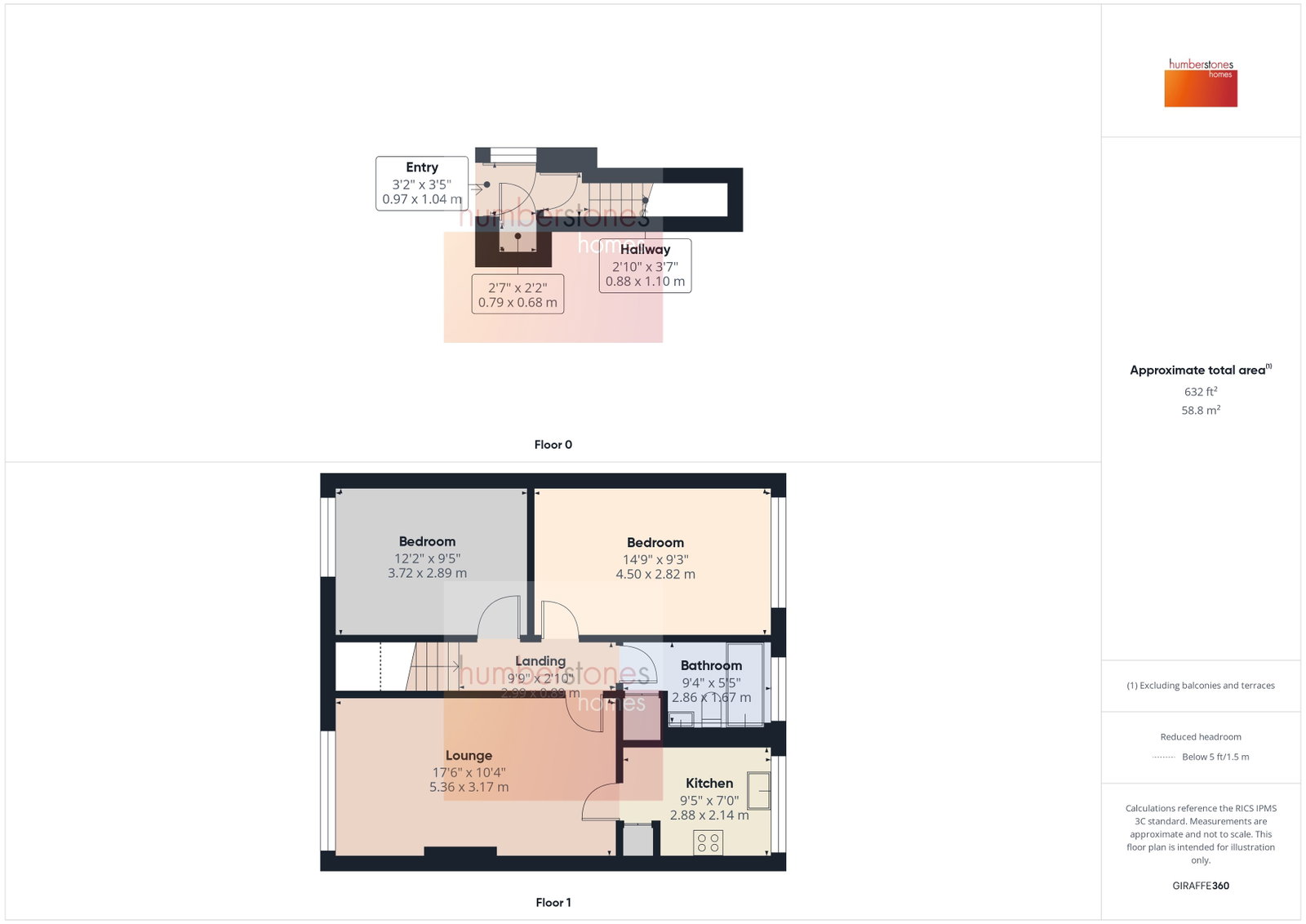 23, Westcombe Grove, Bartley Green floorplan