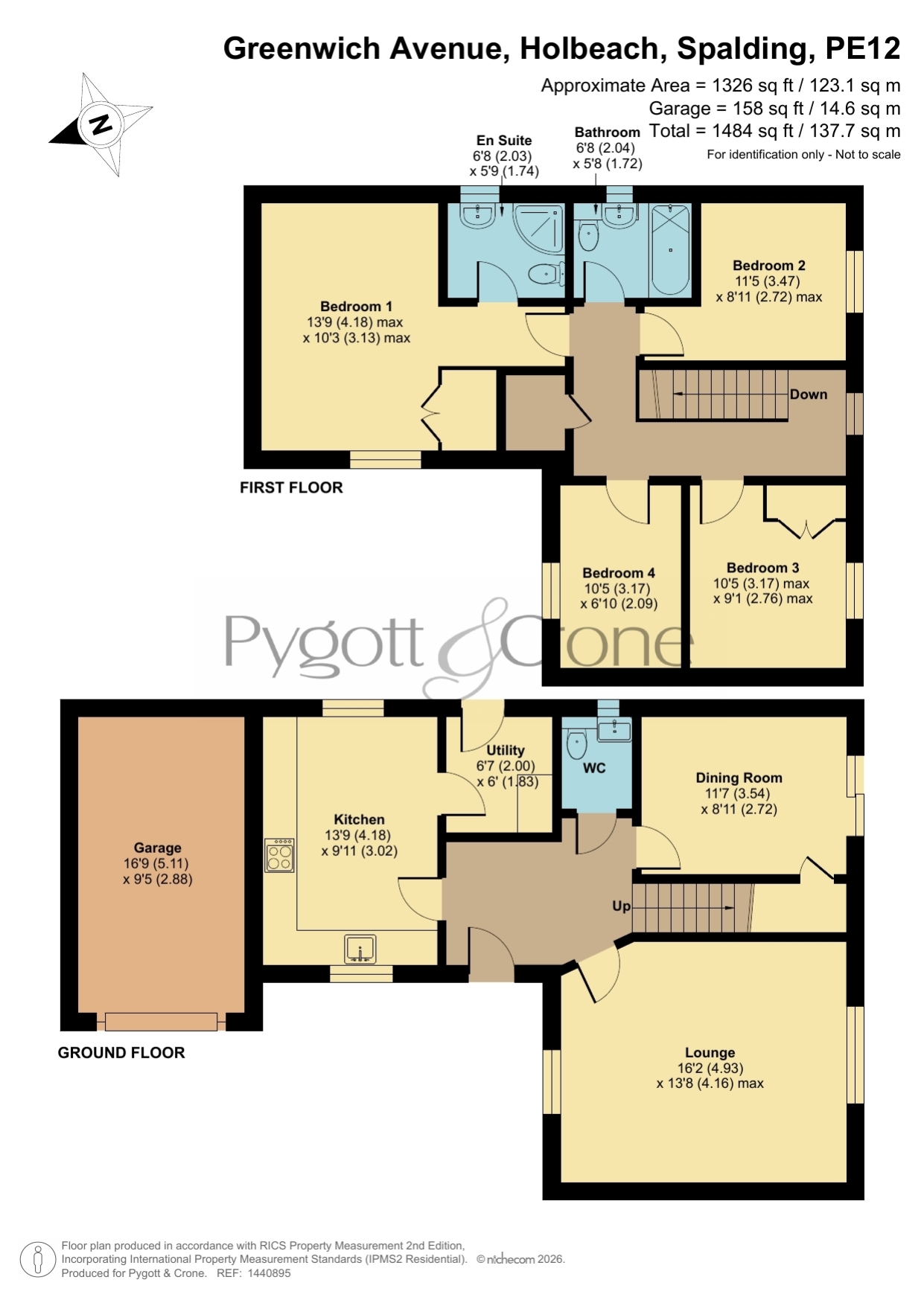 9, Greenwich Avenue, Spalding floorplan