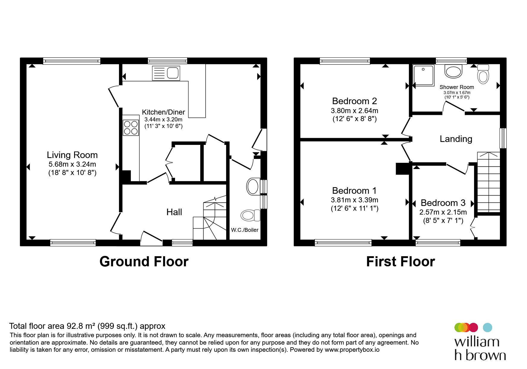 26, Alderton Rise, Leeds floorplan