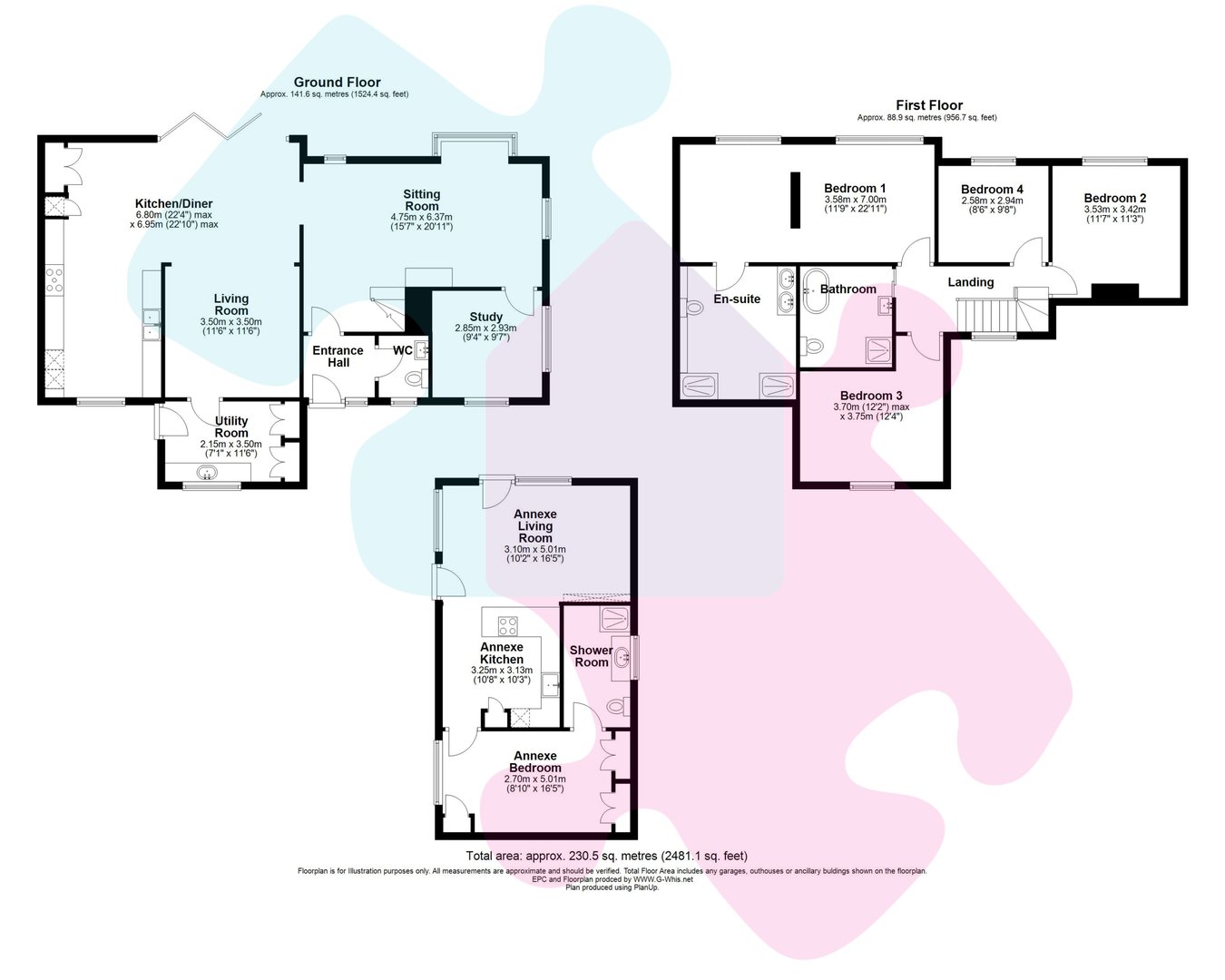 10, Church Hill, CAMBERLEY floorplan