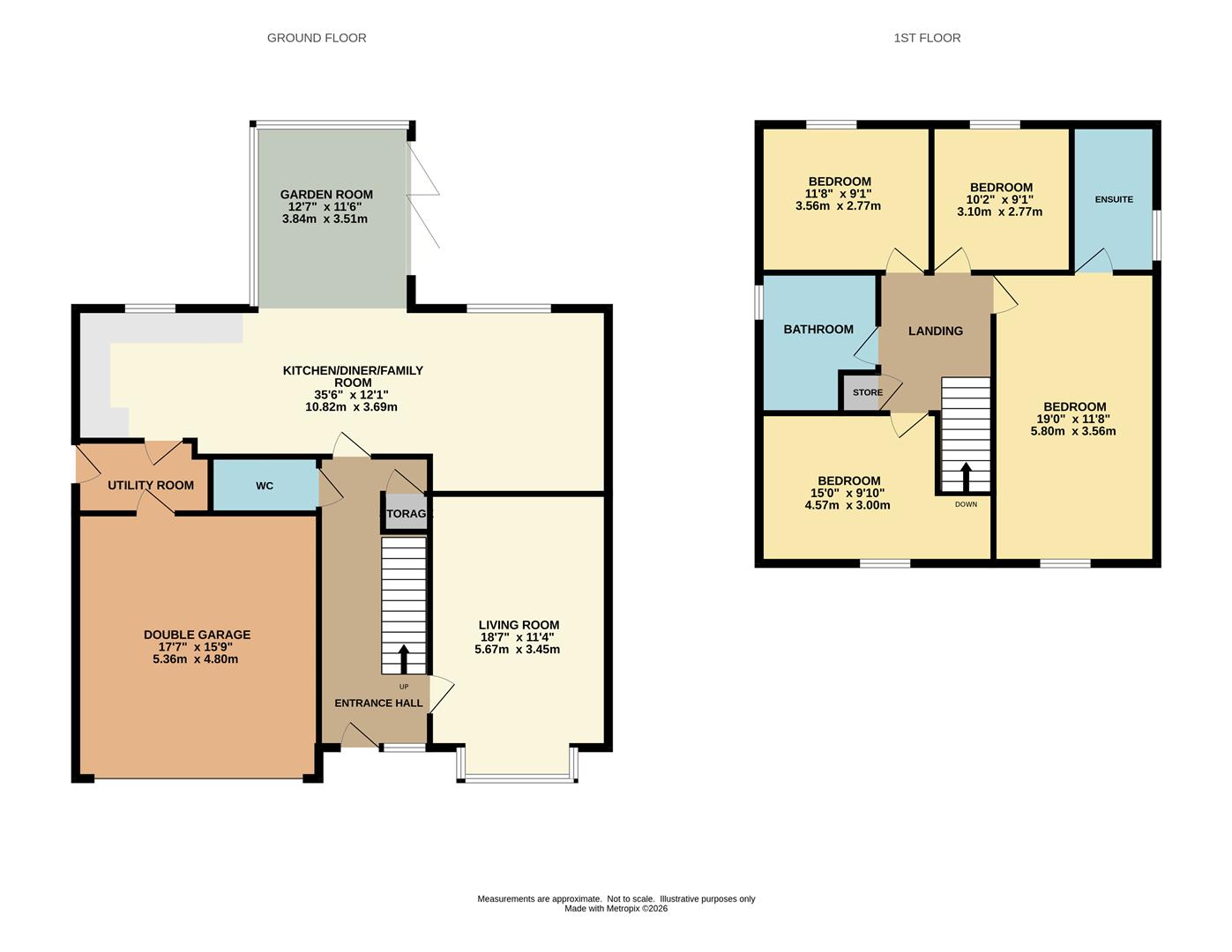 1, Bradshaw Close, Wilmslow floorplan