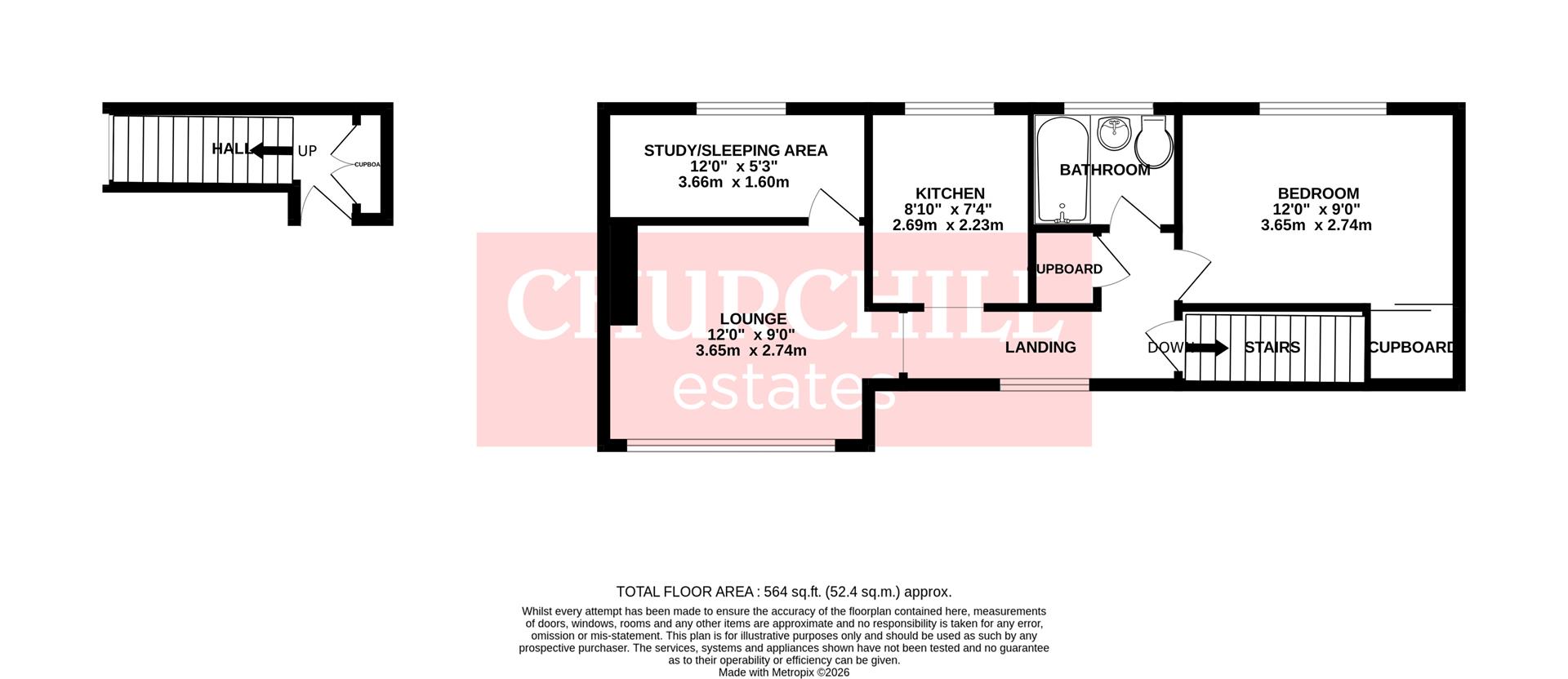 237, Kings Head Hill, Chingford floorplan