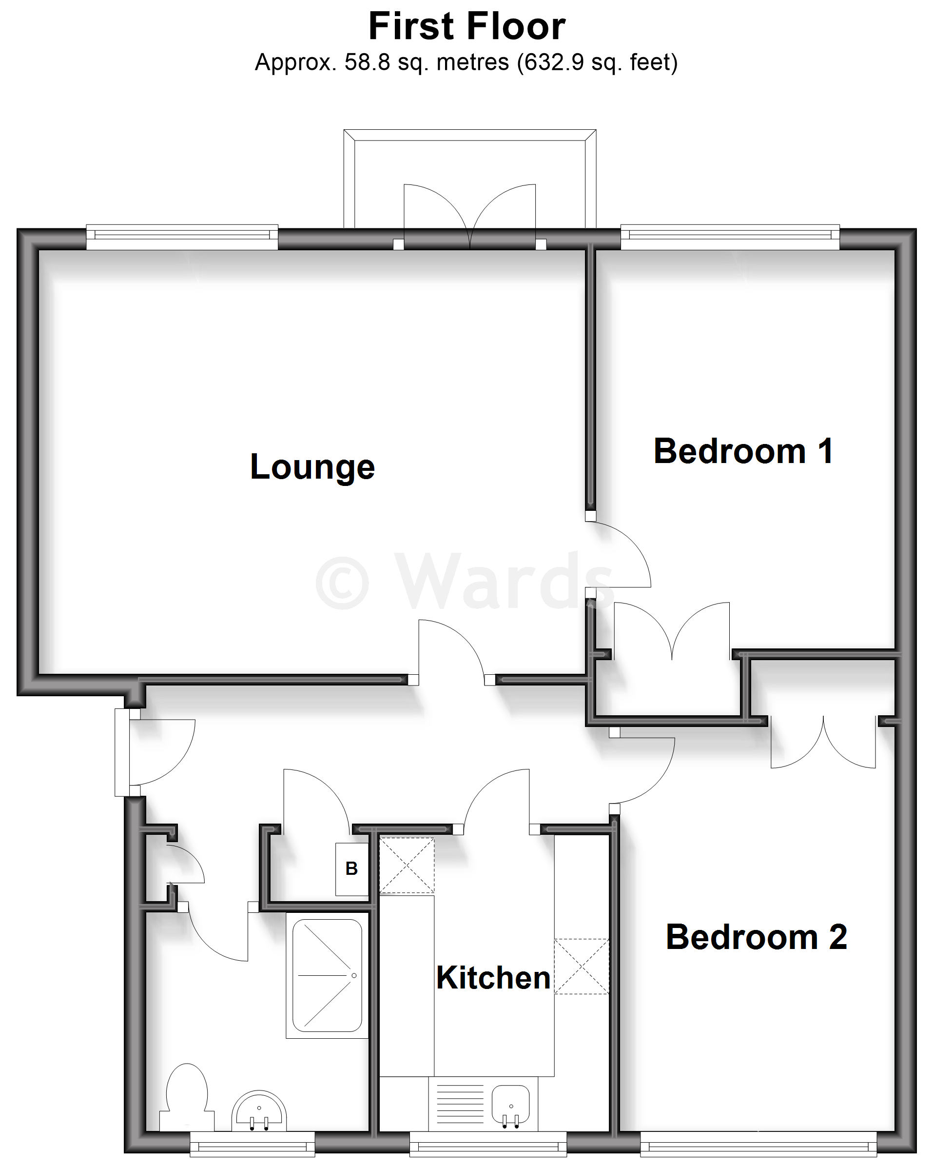 Portland Court, Dymchurch Road, Hythe floorplan