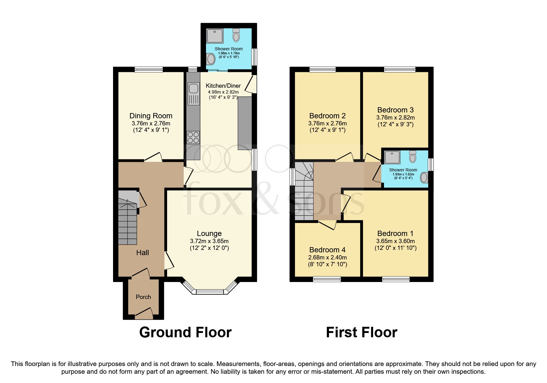 38, Bingham Road, Bournemouth floorplan