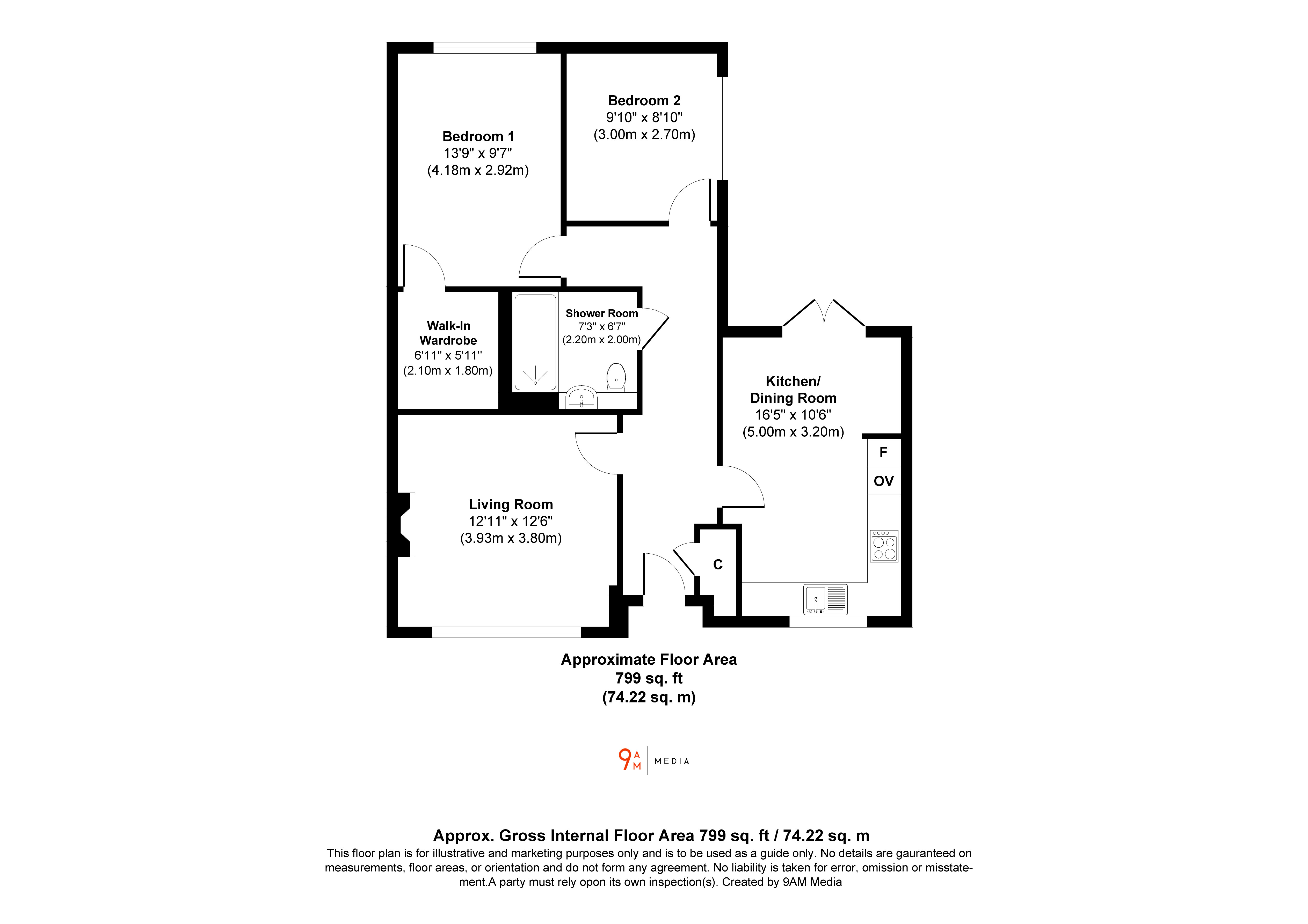 36, Sir Alan Smith Gardens, Kinross floorplan