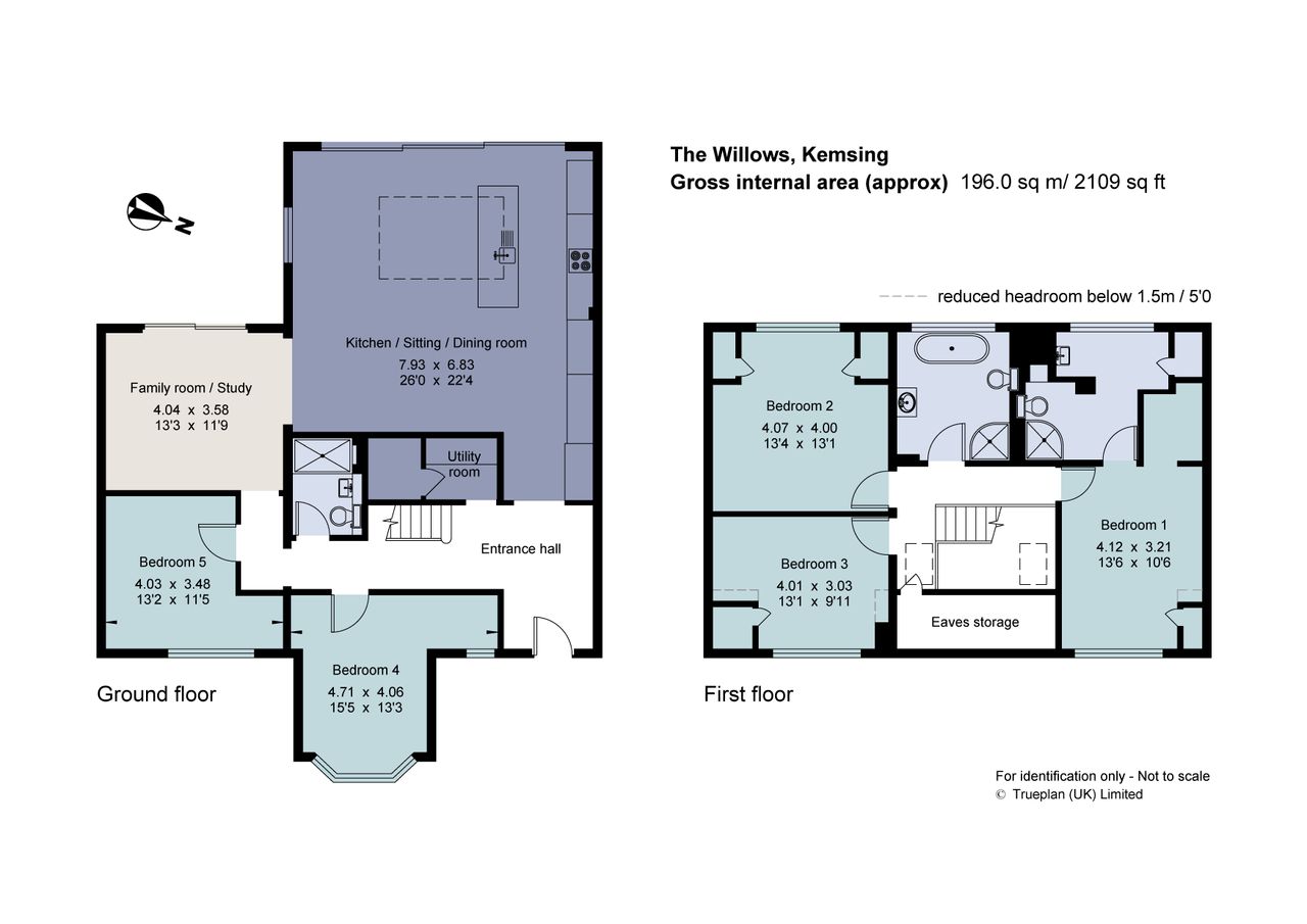The Willows, 121, Noahs Ark, Sevenoaks floorplan