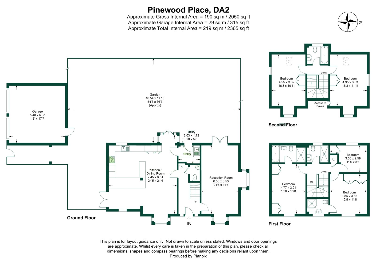 59, Pinewood Place, Kent floorplan