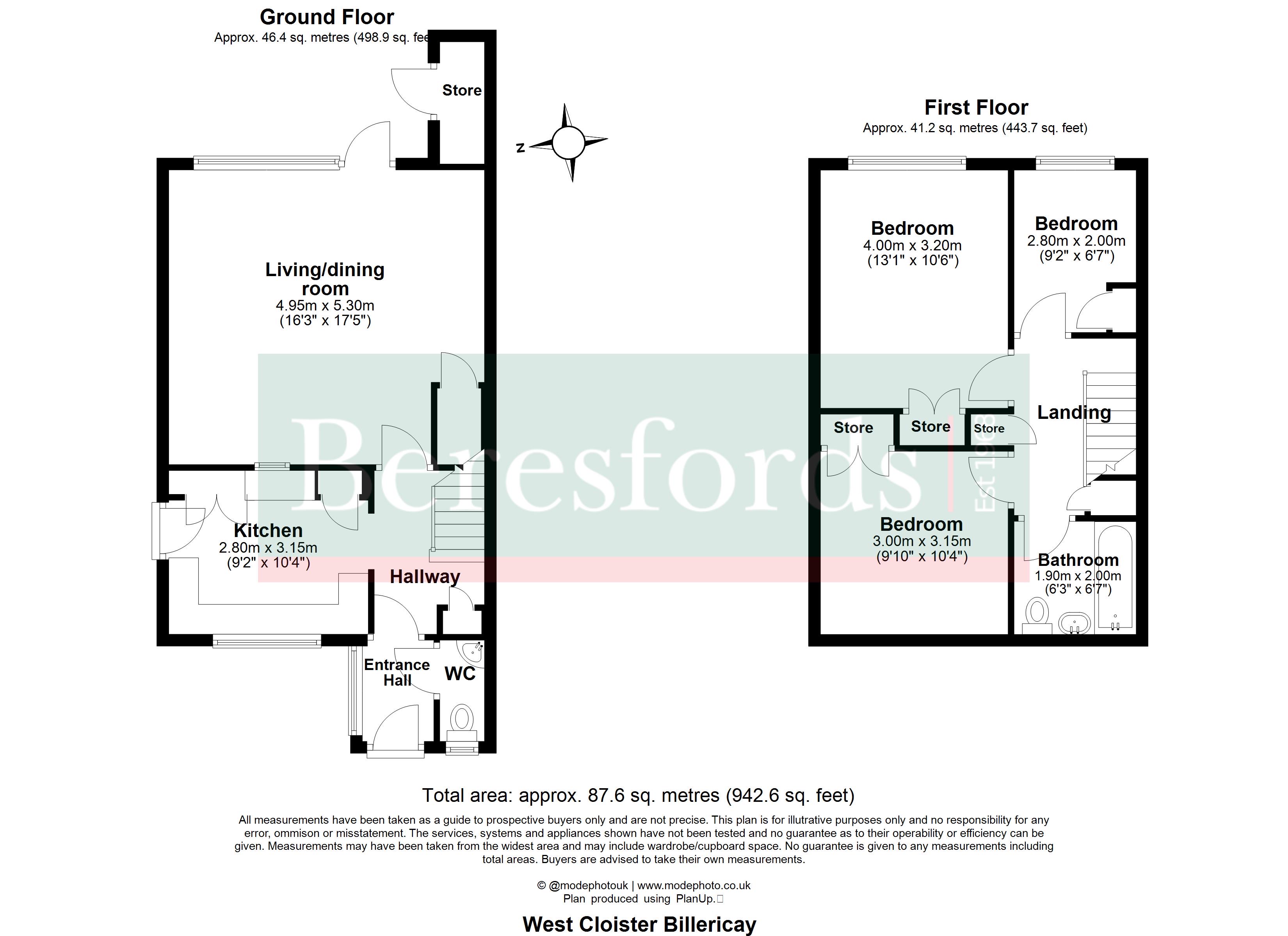 8, West Cloister, Essex floorplan