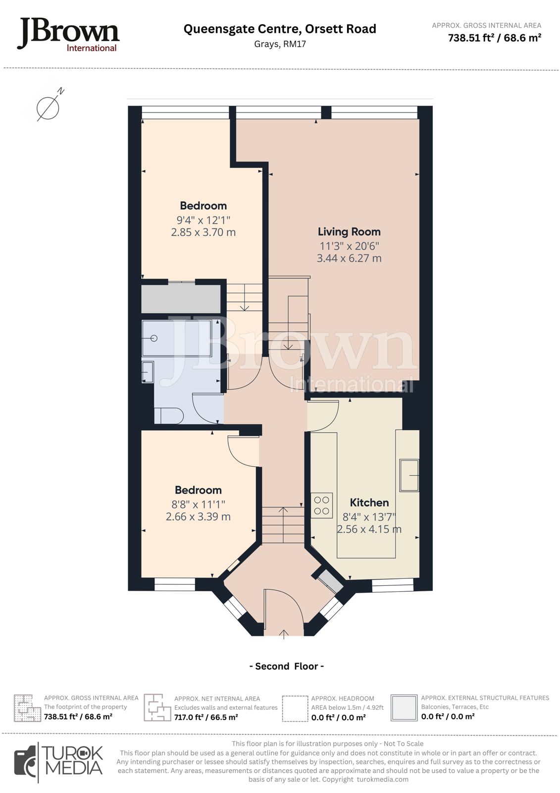Queensgate Centre, Grays floorplan