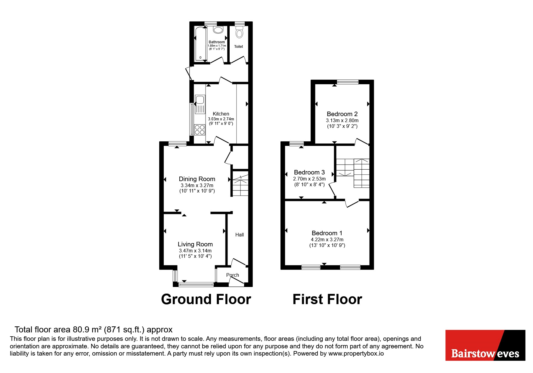 72, Meath Road, London floorplan