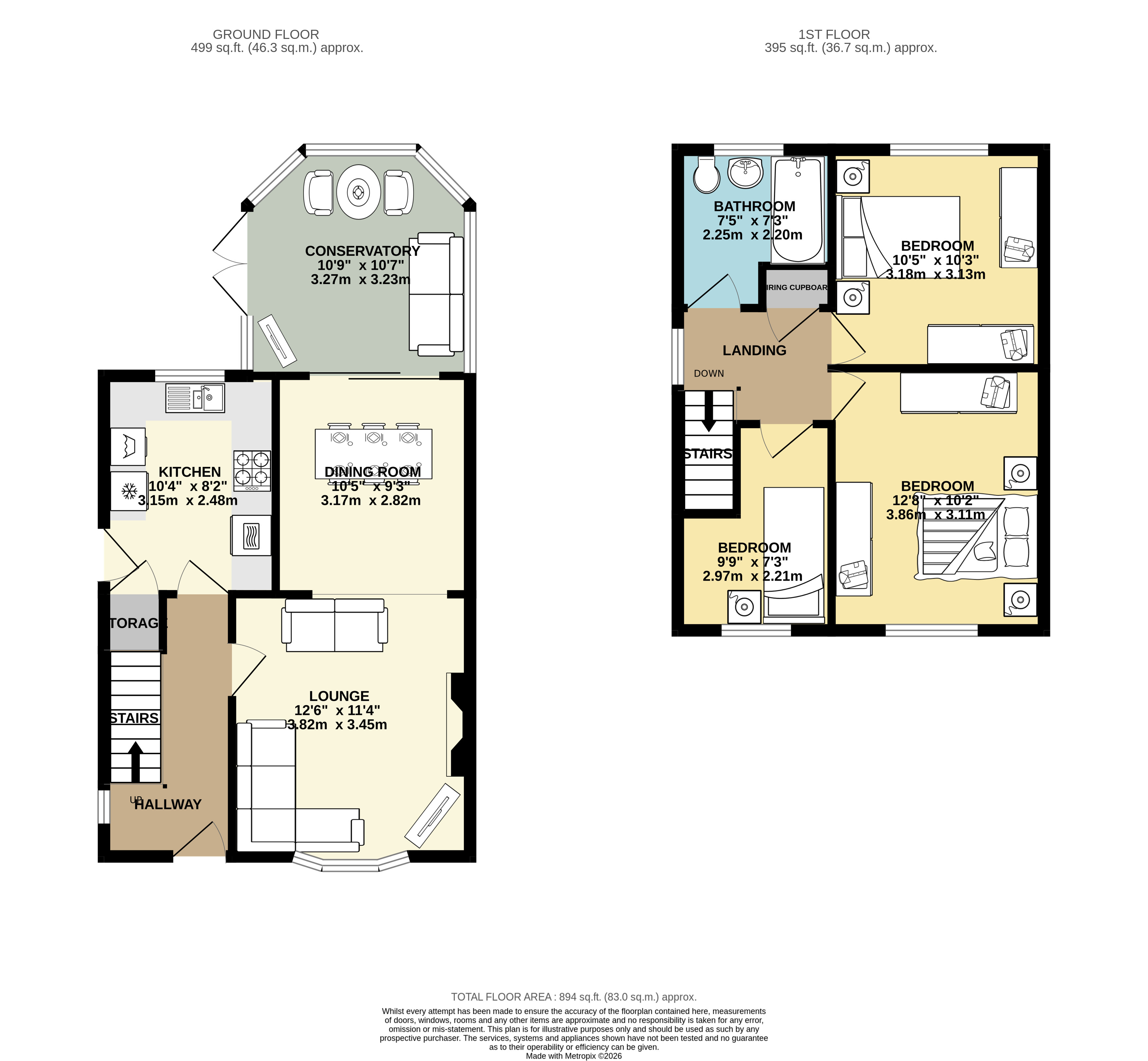 24, Pinefield Avenue, Doncaster floorplan