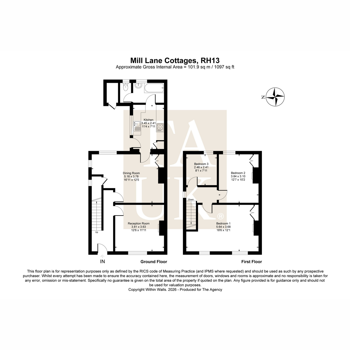 Mill Lane, Horsham floorplan