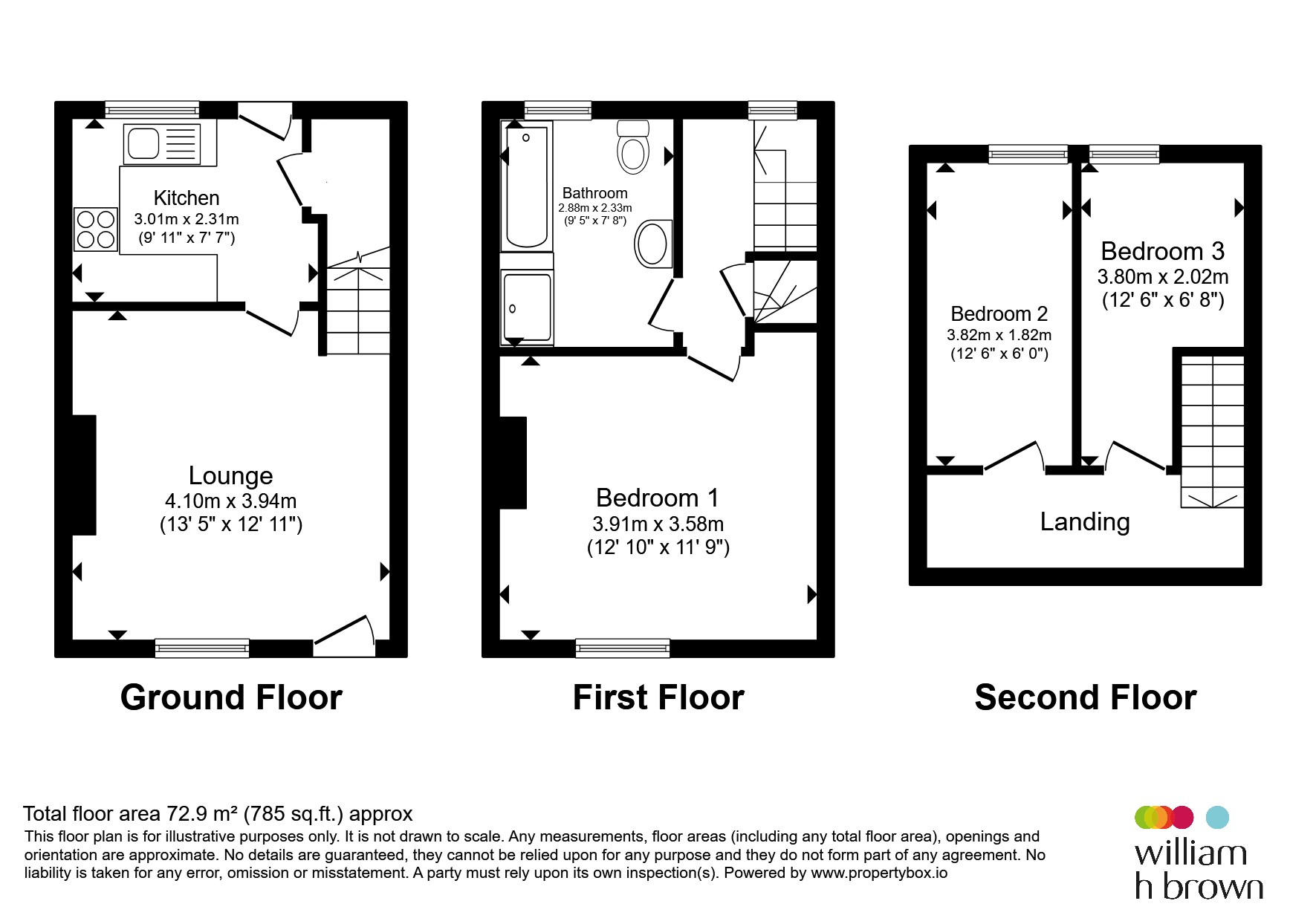 6, Denby Place, Sowerby Bridge floorplan