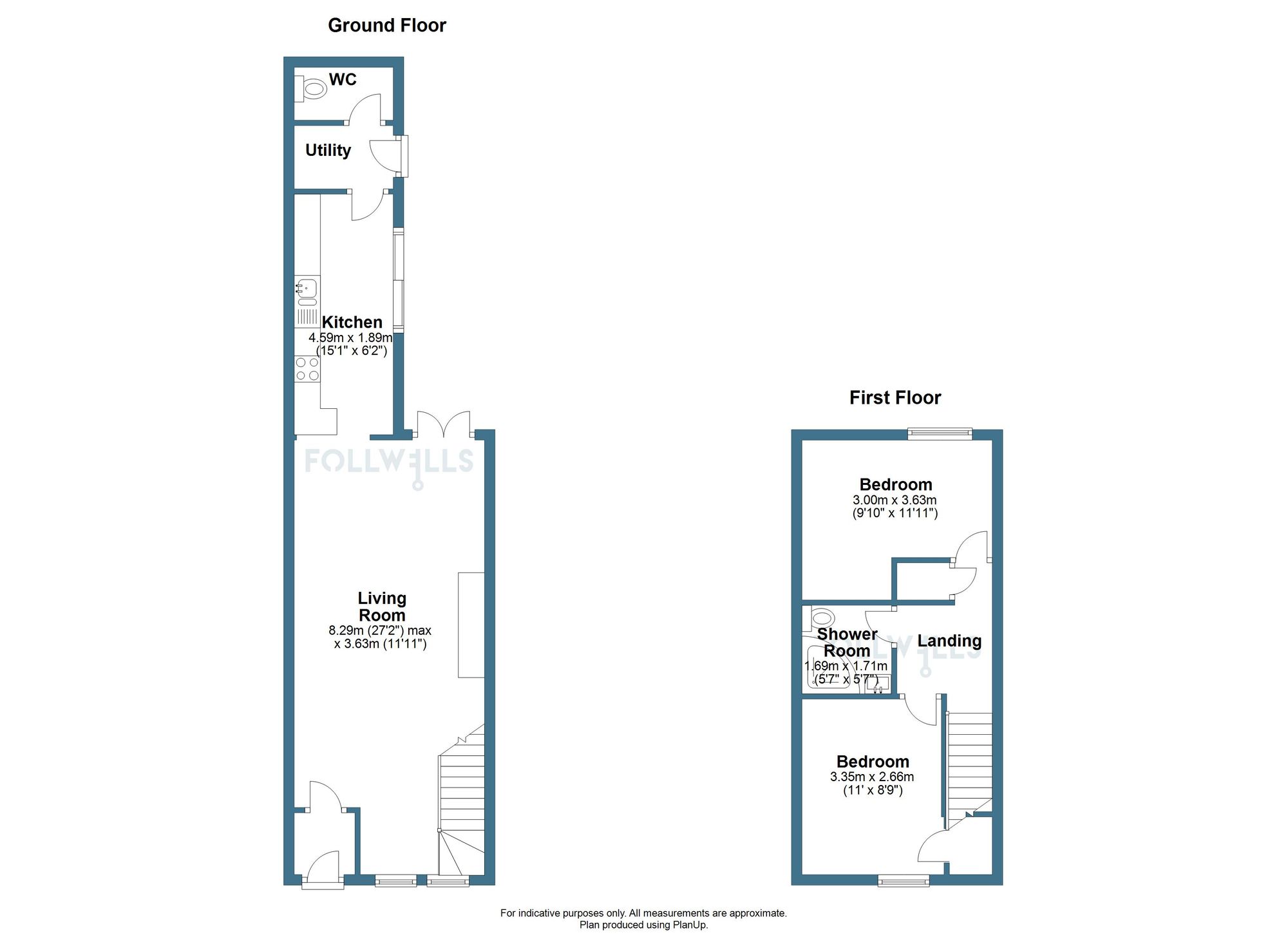 105 Basford Park Road, Newcastle floorplan