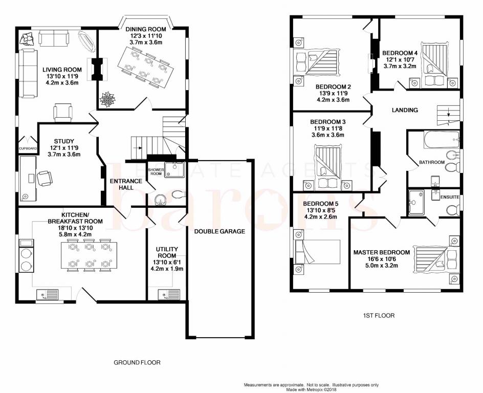 5 Bedrooms Detached house for sale in Sherborne St John, Basingstoke RG24
