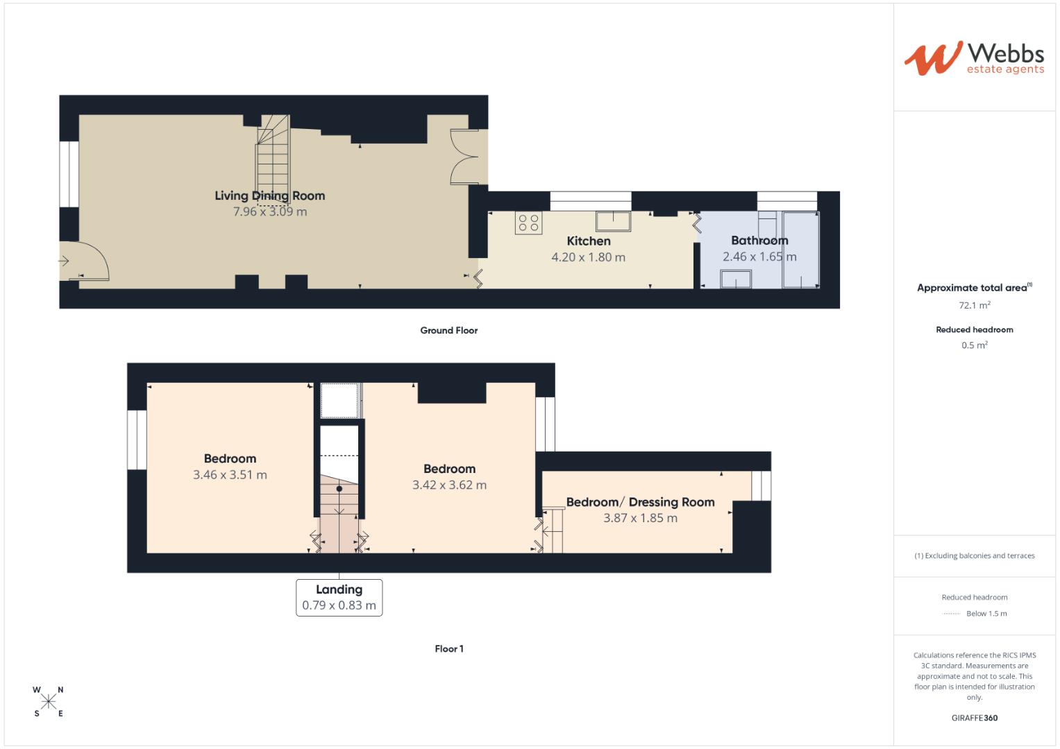 64, Revival Street, Walsall floorplan