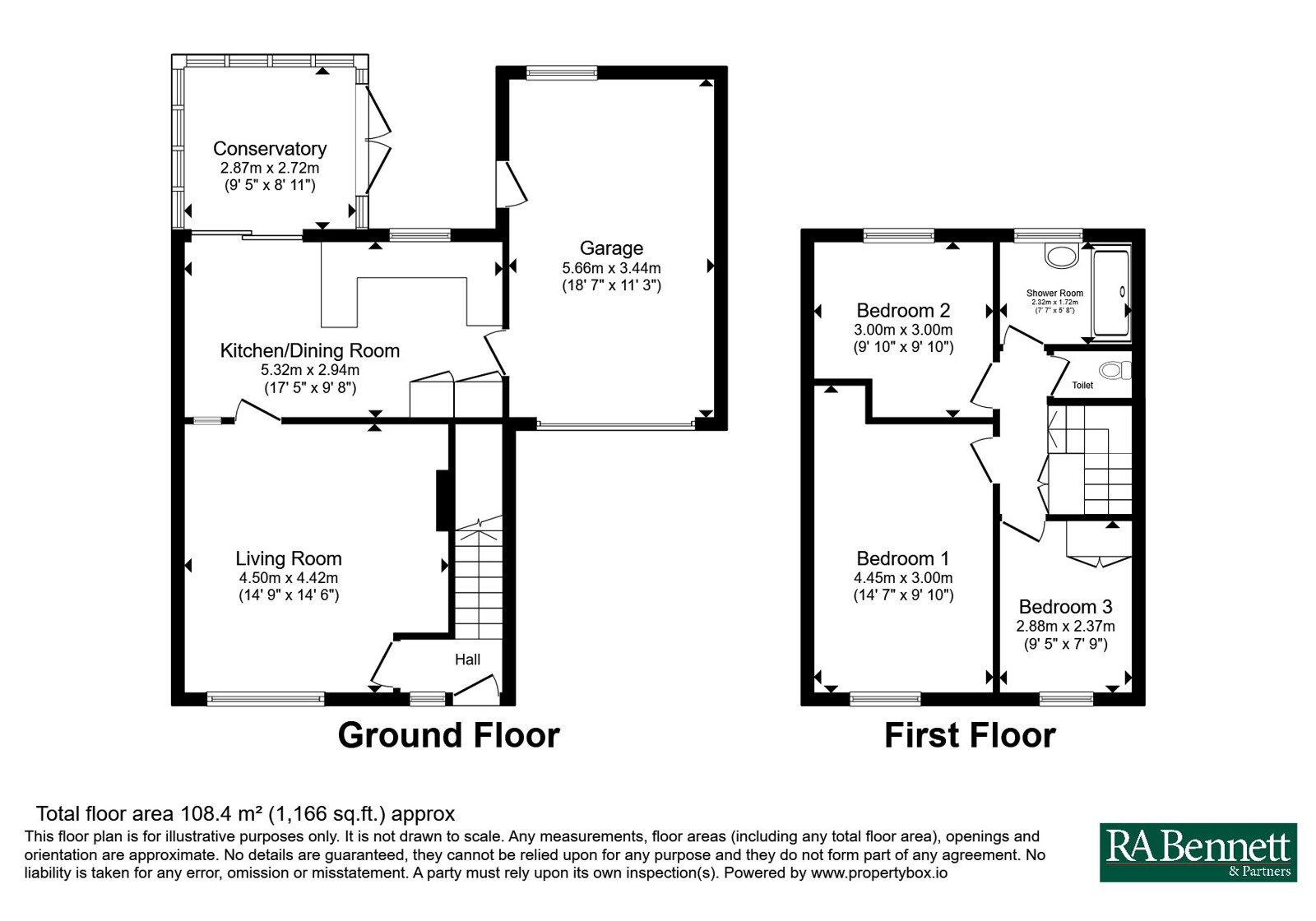 7, Brookside Road, Warwickshire floorplan