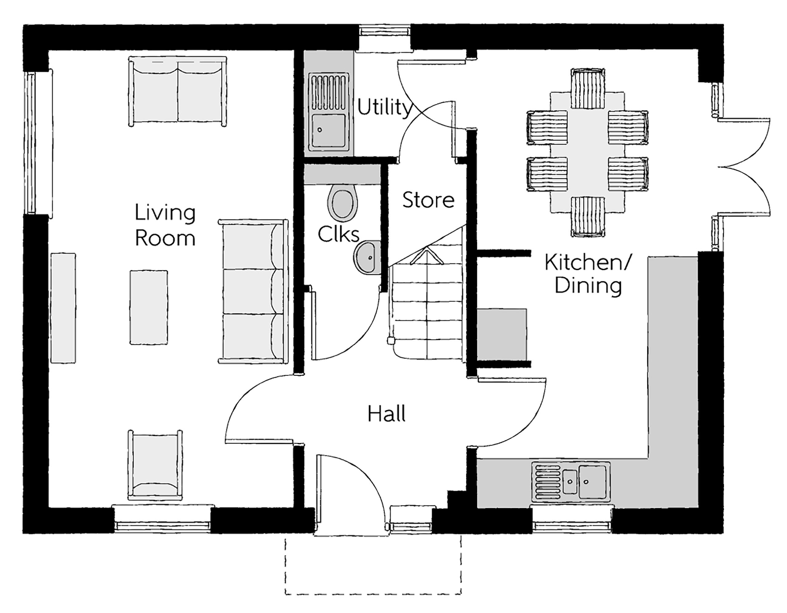 346, The Fairways, Westhoughton, Bolton floorplan