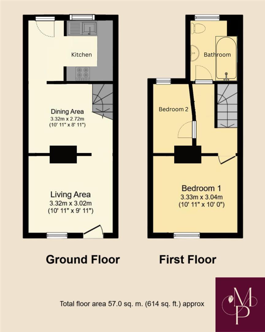 166, Main Road, Dartford floorplan