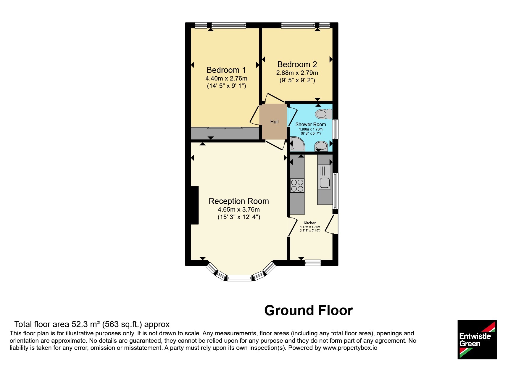 28, Snowdon Grove, Merseyside floorplan