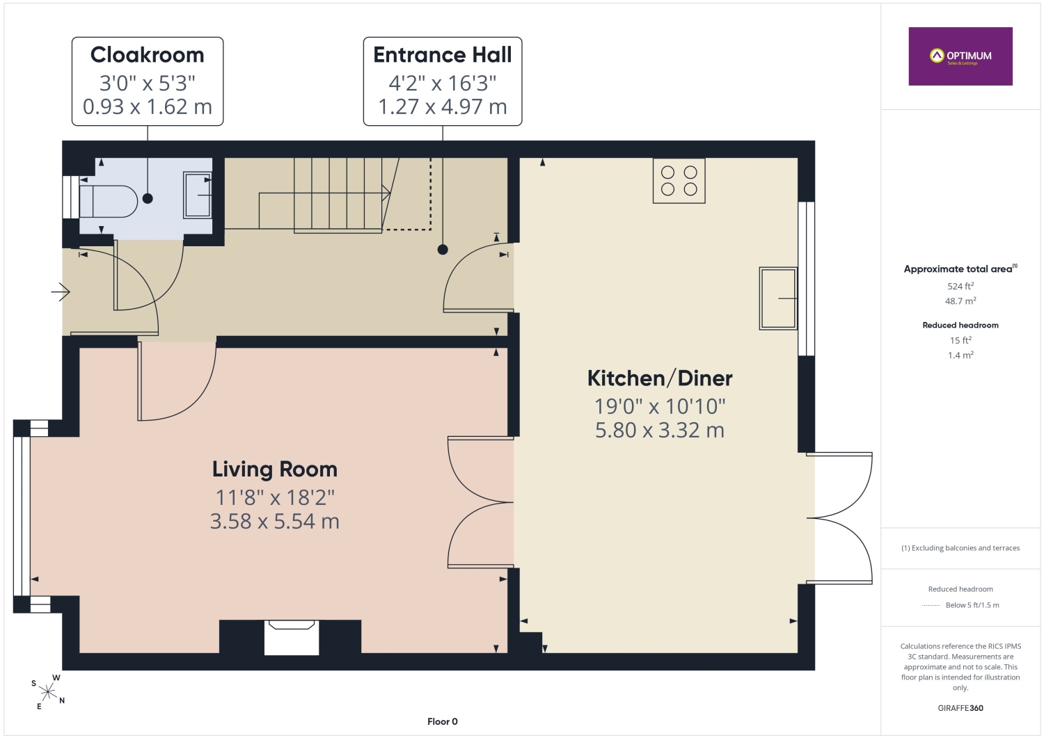 11b Fen Street, Stilton, Cambridgeshire floorplan