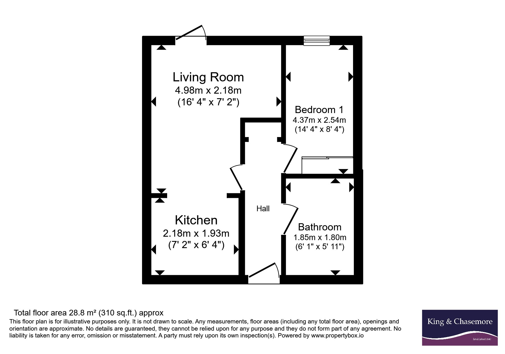 Flat 16, Westfield Court,, Norfolk Road, West Sussex floorplan
