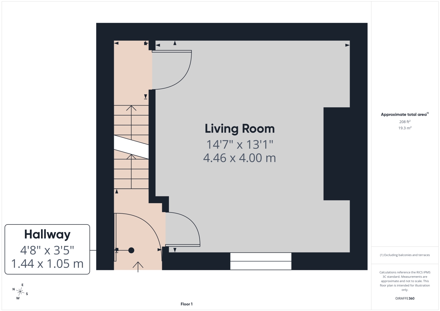 3, Summer Street, Halifax floorplan