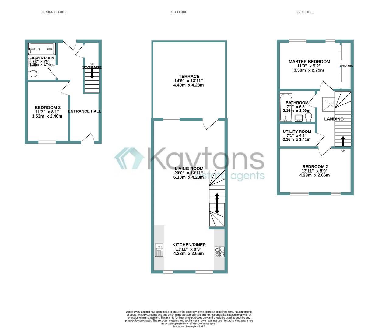 North Star Drive, Salford floorplan