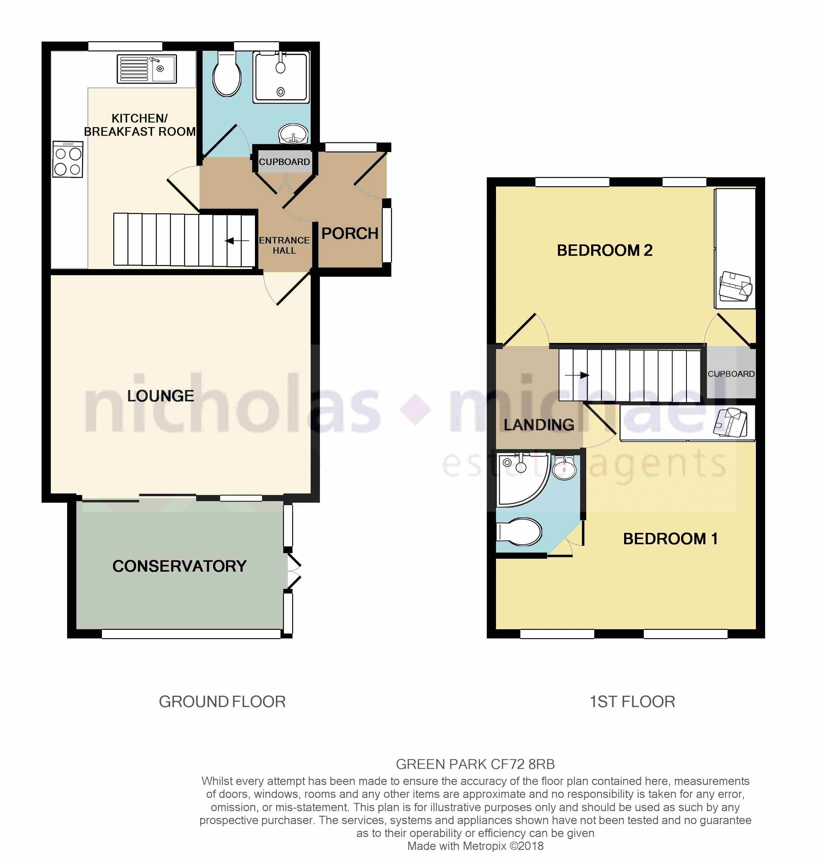 2 Bedrooms Semi-detached house for sale in Green Park, New Park, Talbot Green CF72