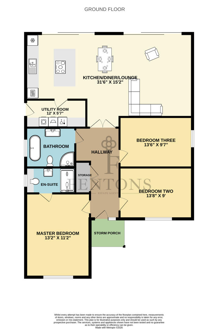 213, Walton Road, Walton-on-the-Naze floorplan