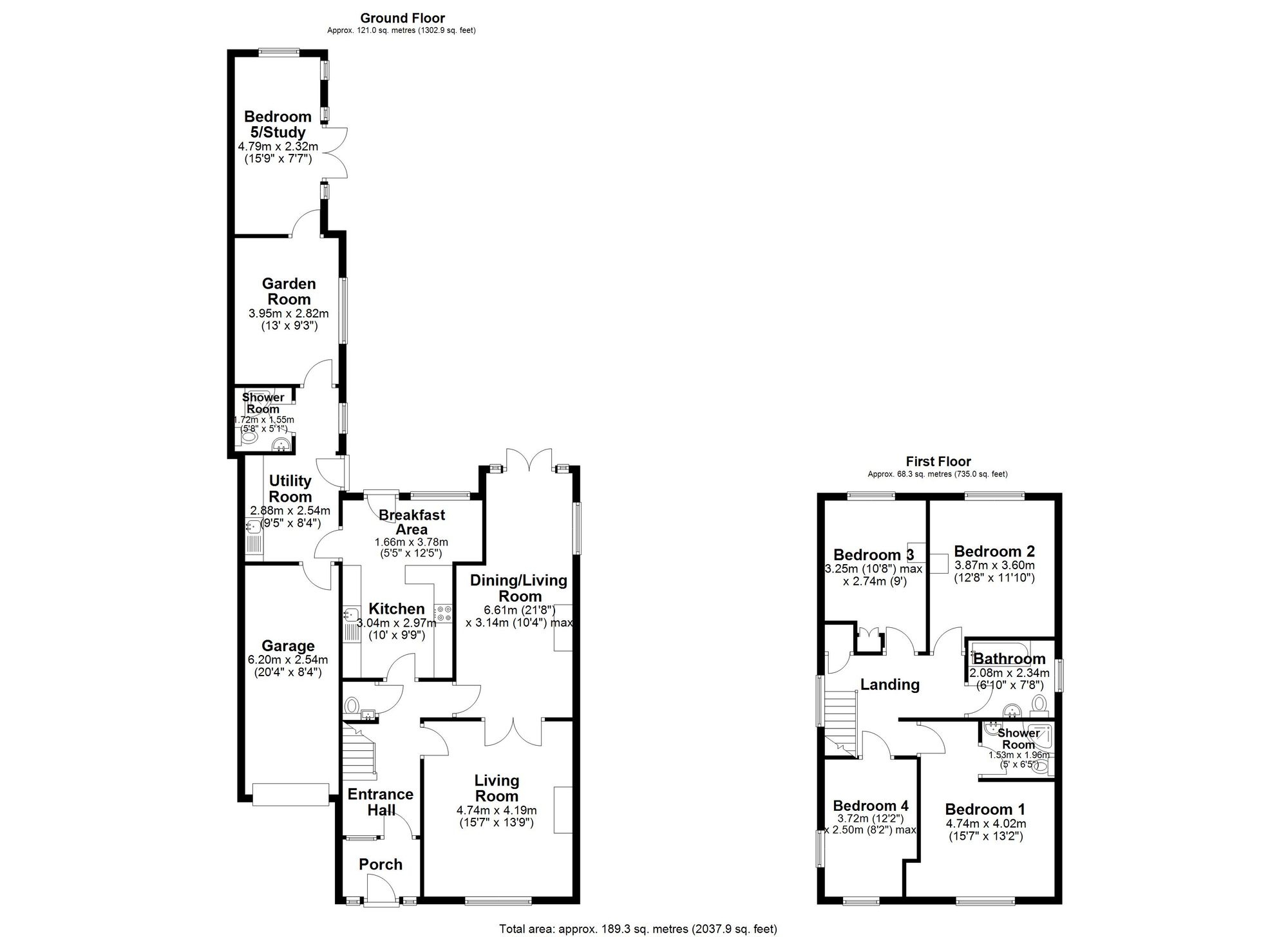 46a Ackers Road, Warrington floorplan