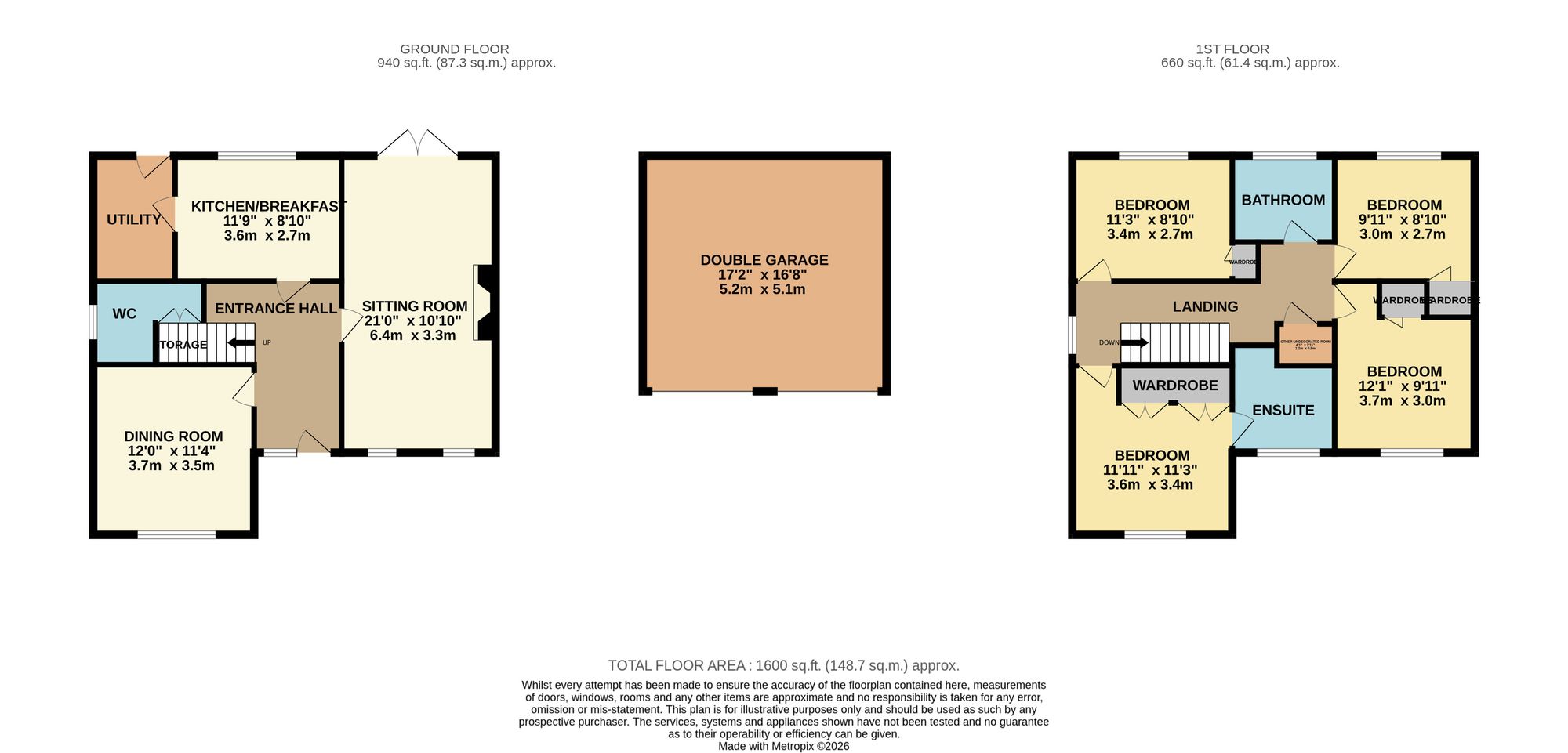32 Merrick Way, Eastleigh floorplan