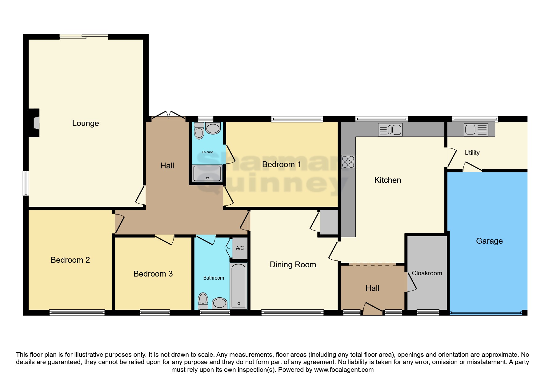 Dane End, Selwyn Corner, Wisbech floorplan