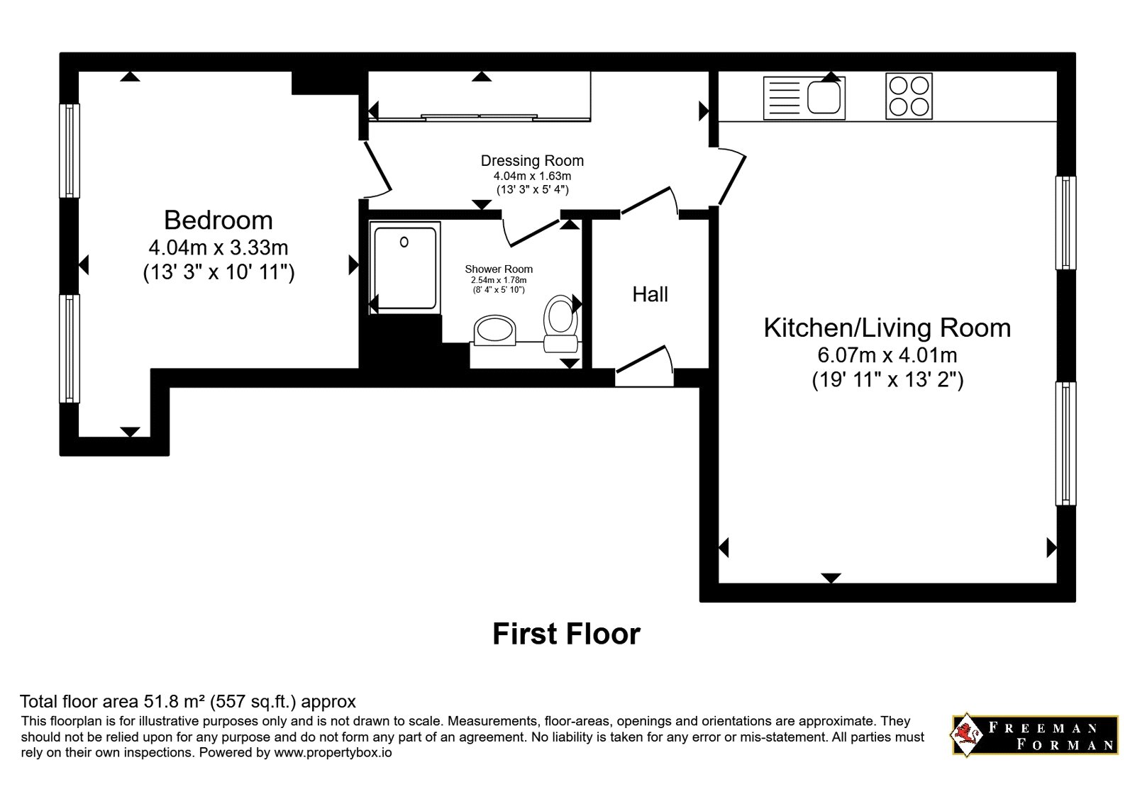 Whole Building Marketing Plot 52, 52-56, Mount Pleasant Avenue, Kent floorplan