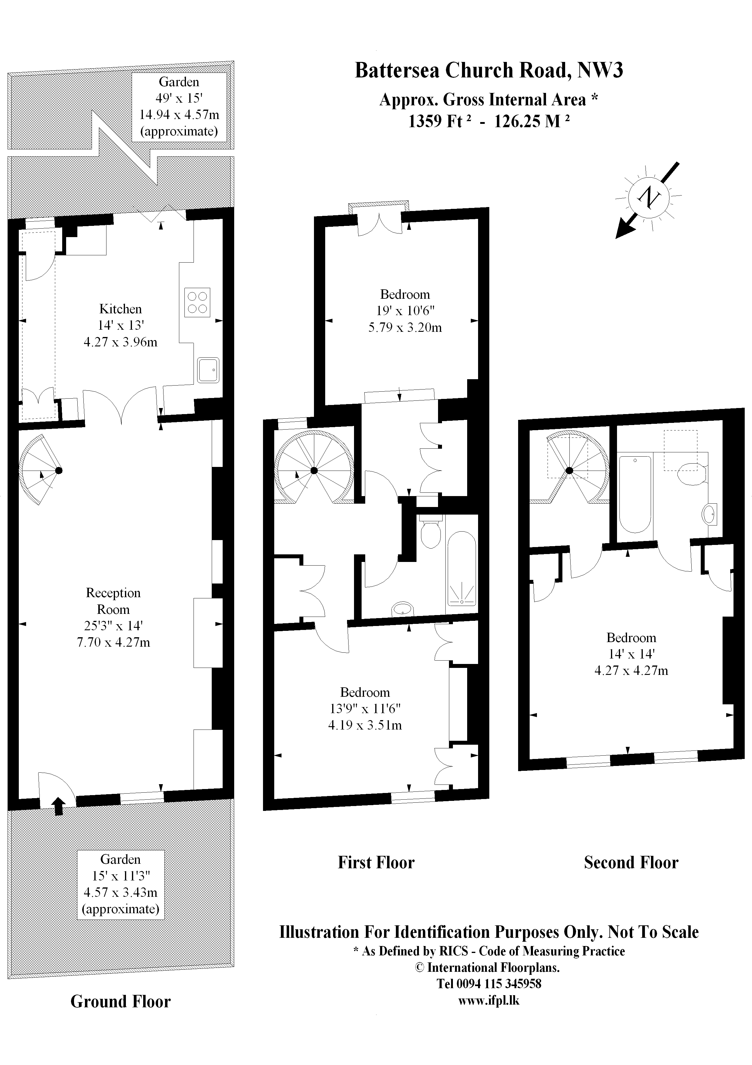 3 Bedrooms Terraced house to rent in Battersea Church Road, London SW11