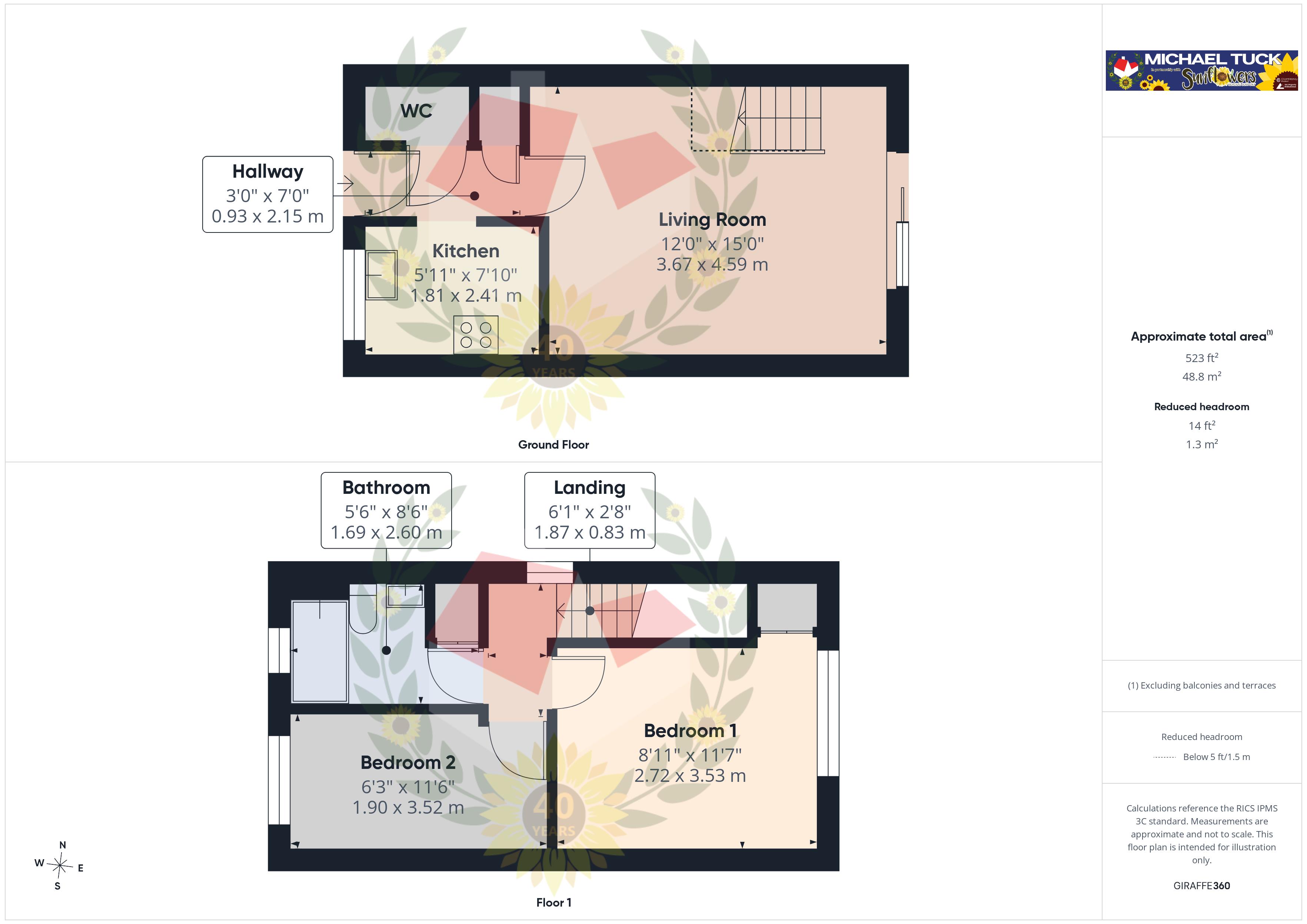 3, Blaby Close, Gloucester floorplan