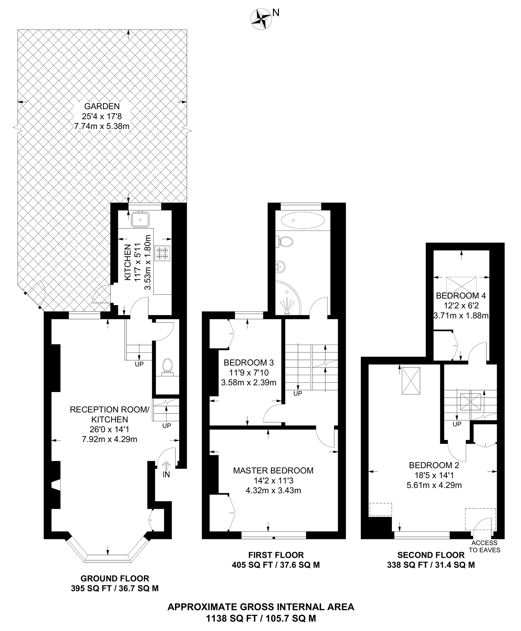 Heber Road East Dulwich London Se22 4 Bedroom Terraced House For