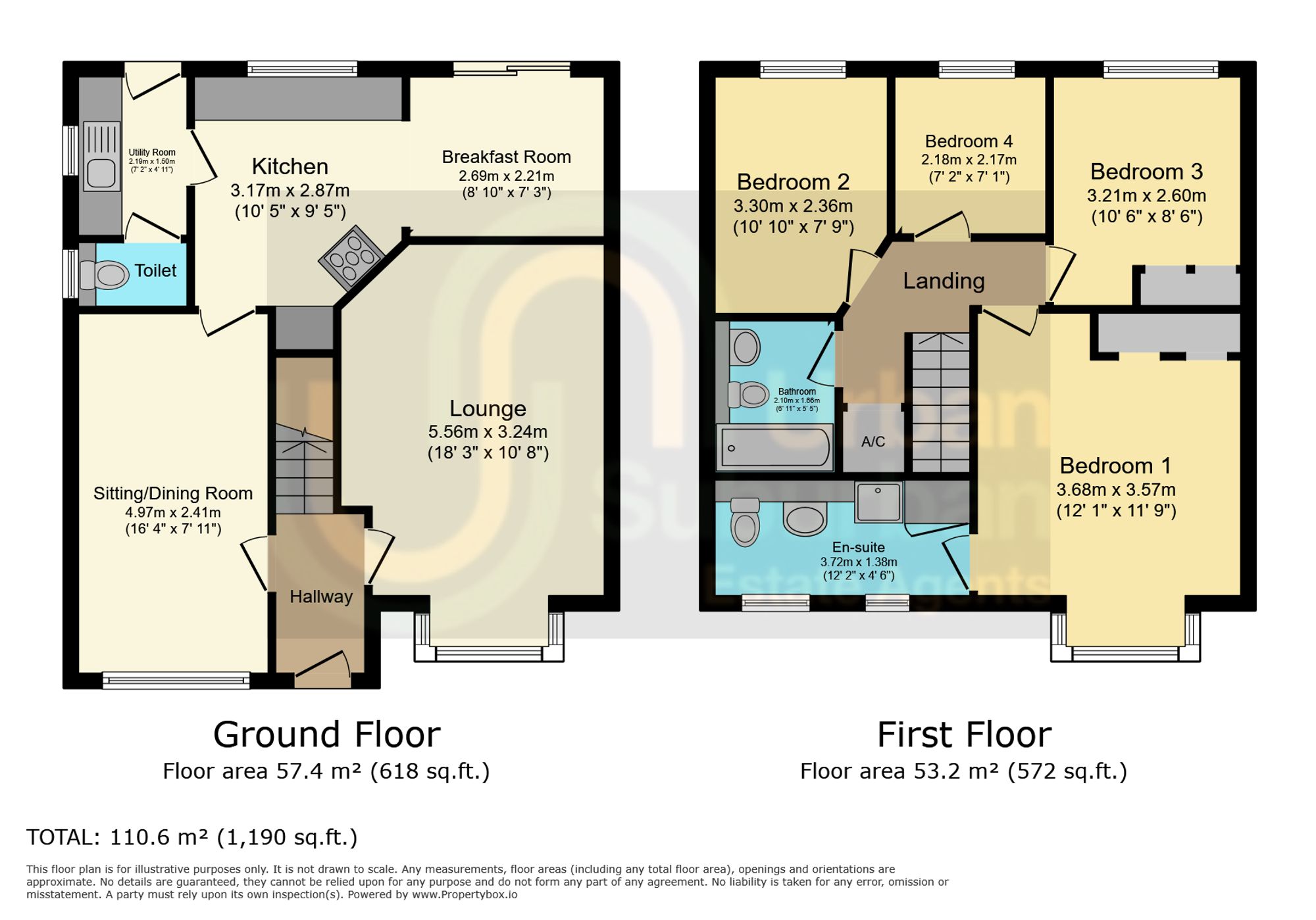 18, The Meadows, Marshfield, CF3 floorplan