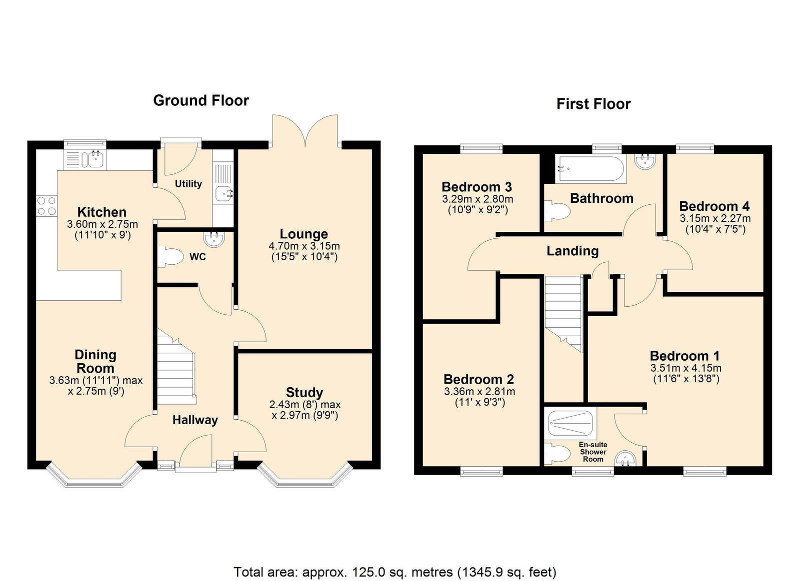 4, Starling Road, Ross-on-wye floorplan