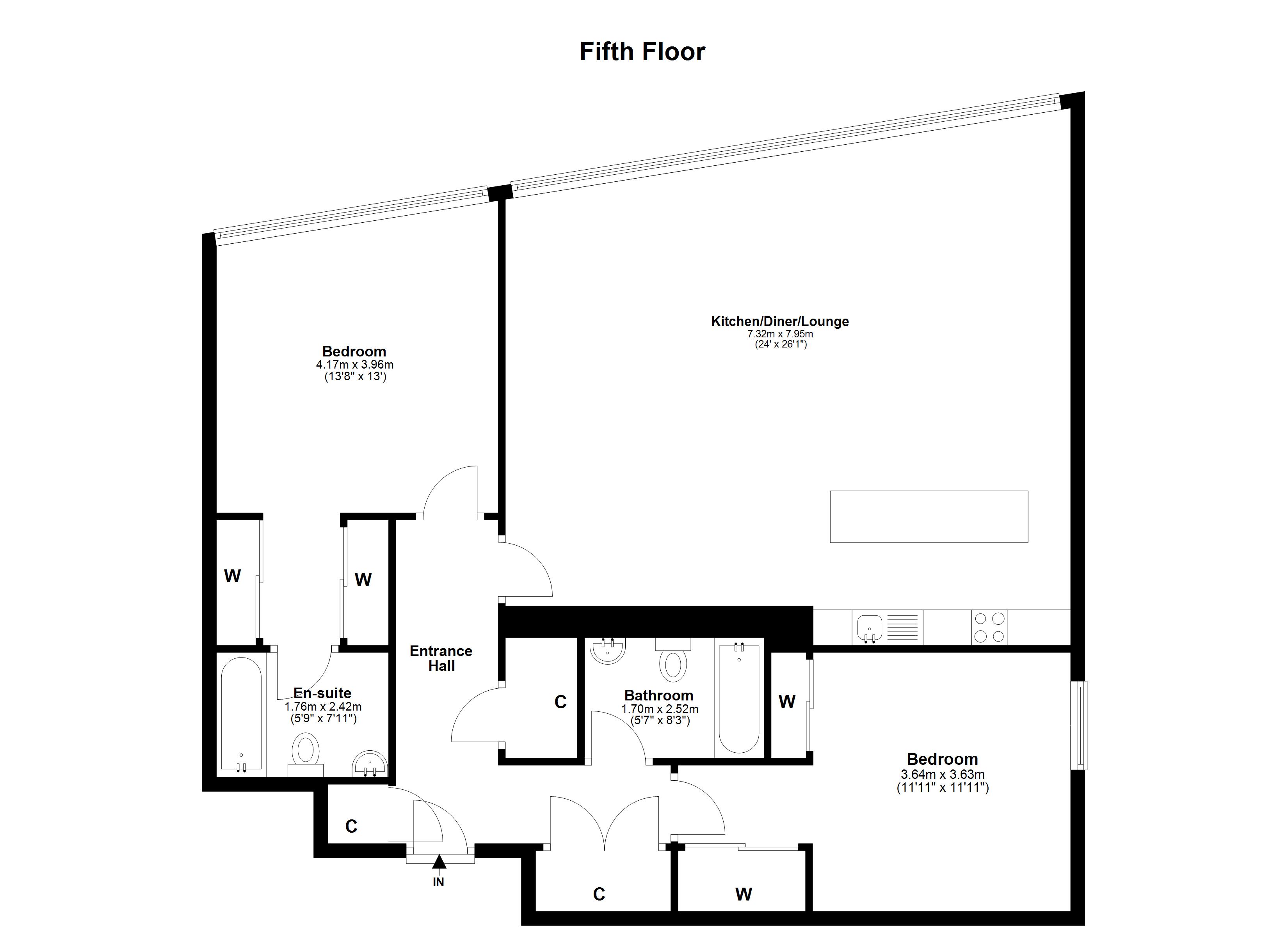 28/25, Simpson Loan, Edinburgh floorplan