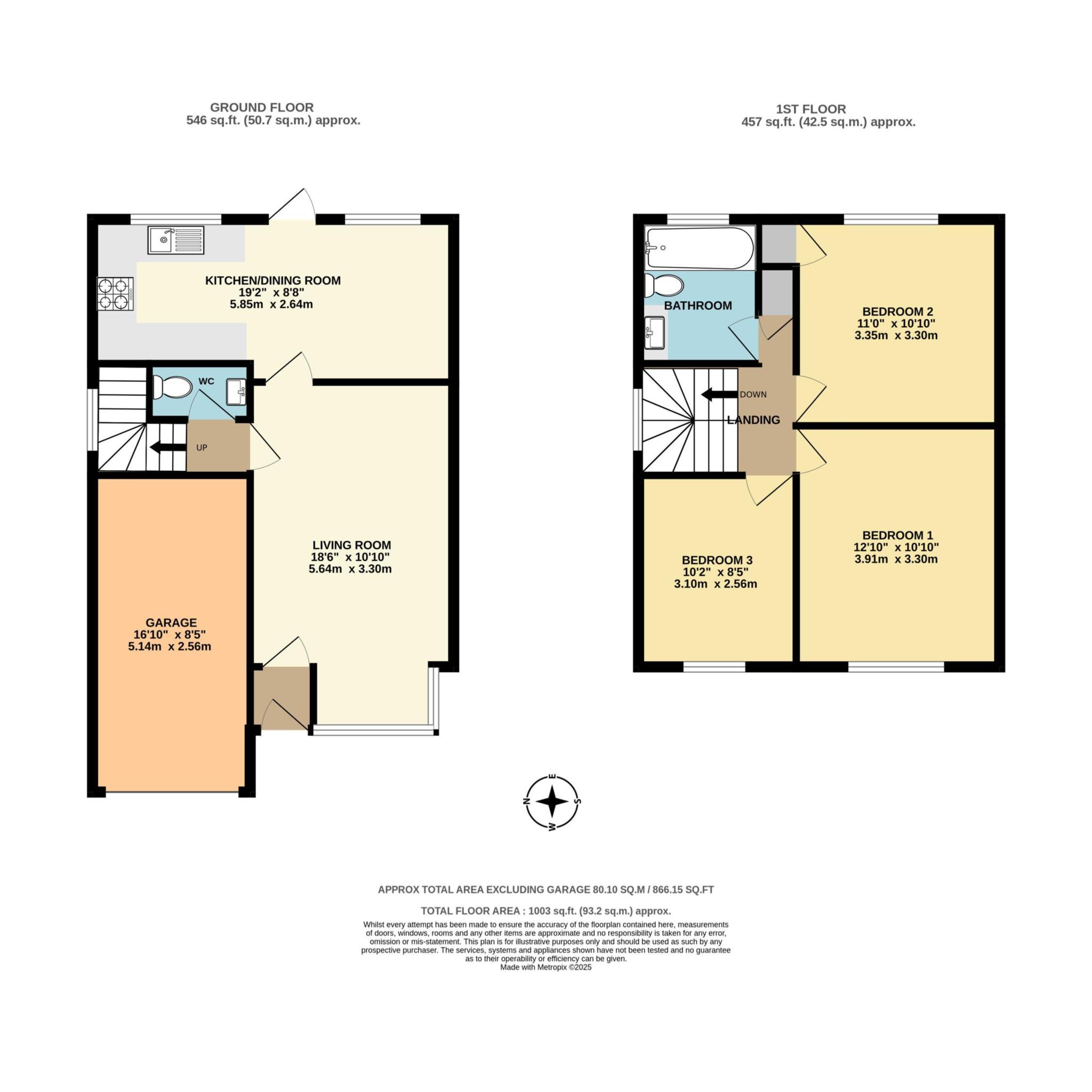 15, Fairview Close, Tonbridge floorplan