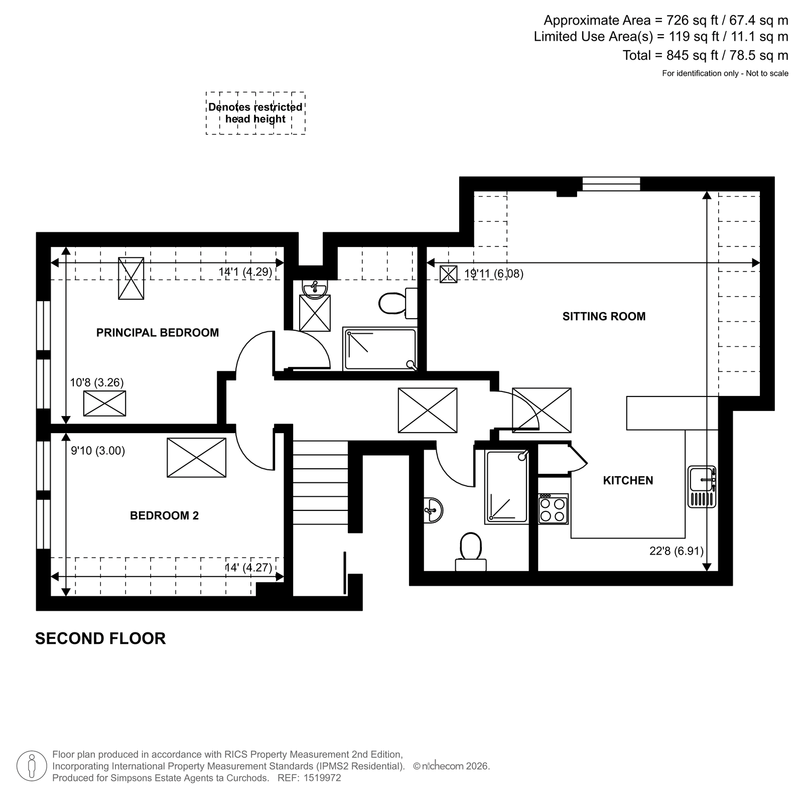 Plot 5 Jardine House,, Claremont Road, Teddington floorplan
