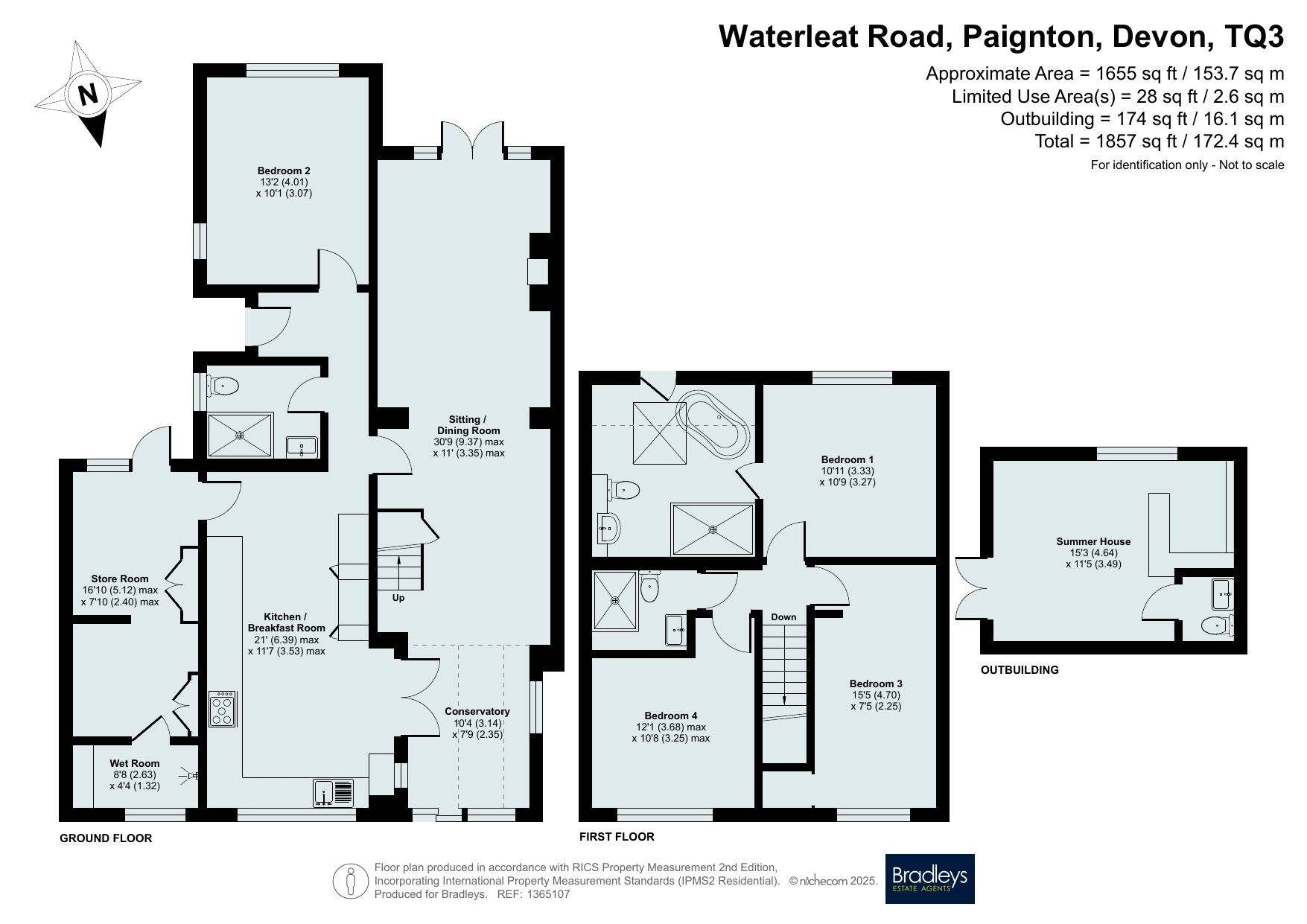 26, Waterleat Road, Devon floorplan