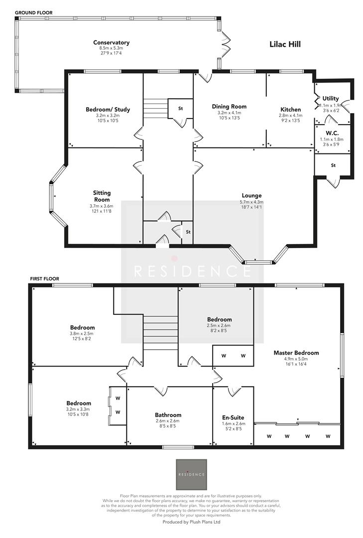 1, Lilac Hill, Hamilton floorplan
