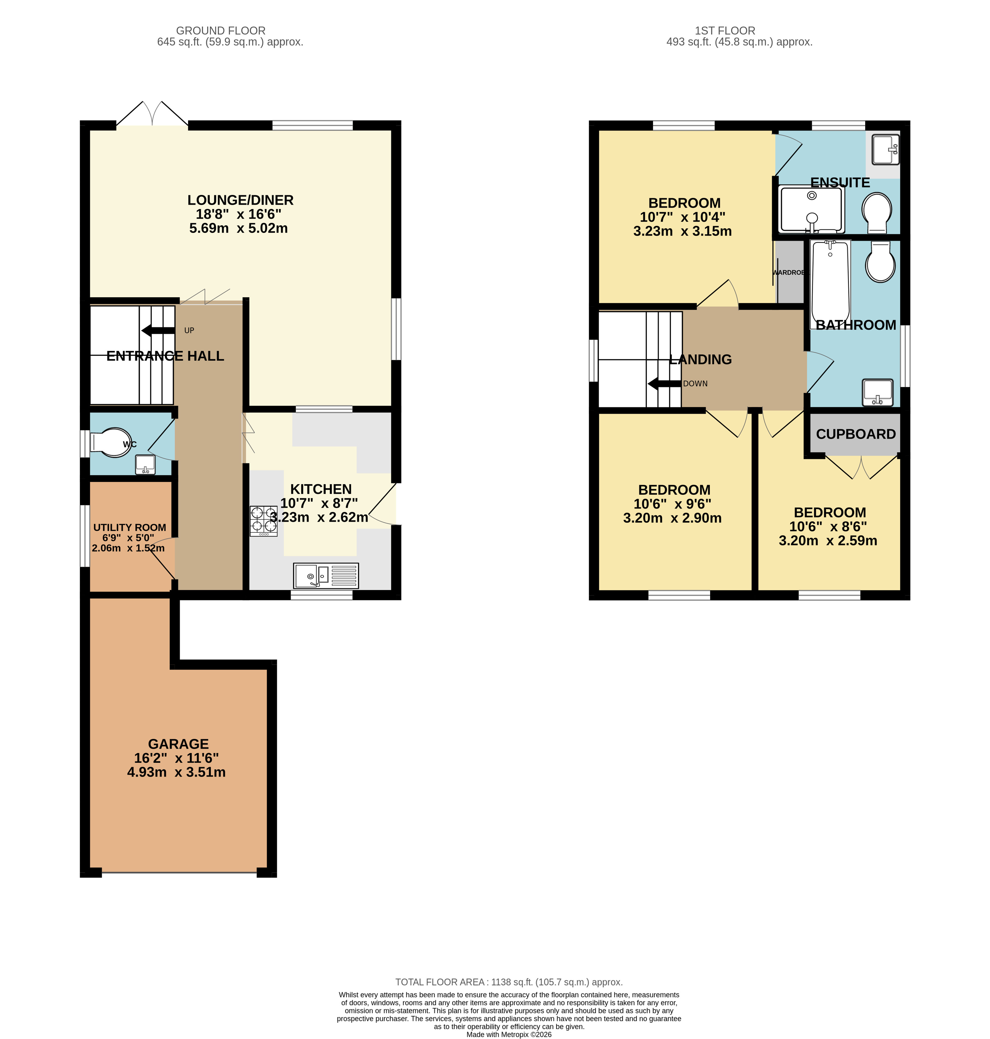 18, Shepherds Mead, Westbury, Wilthshire floorplan