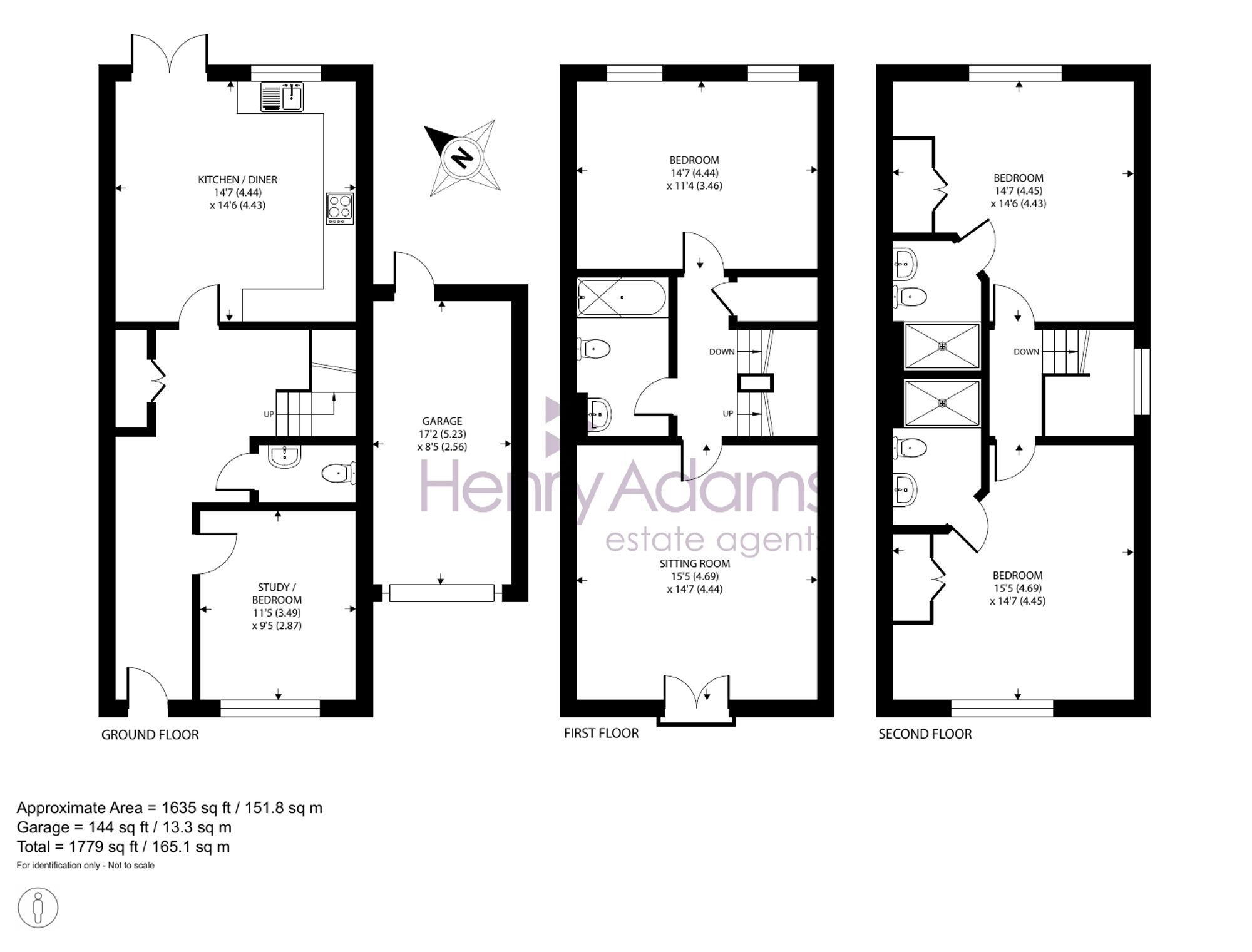 24 Wealden Drive, Chichester floorplan